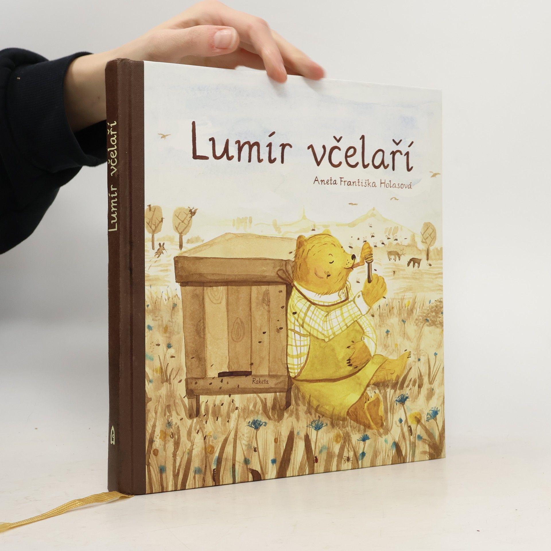 Aneta Františka Holasová Lumír včelaří, aneb, Medový slabikář