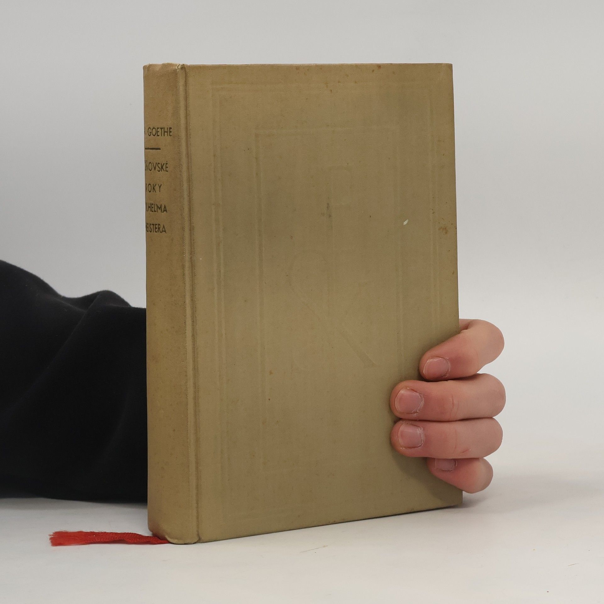 Johann Wolfgang von Goethe Učňovské roky Wilhelma Meistera