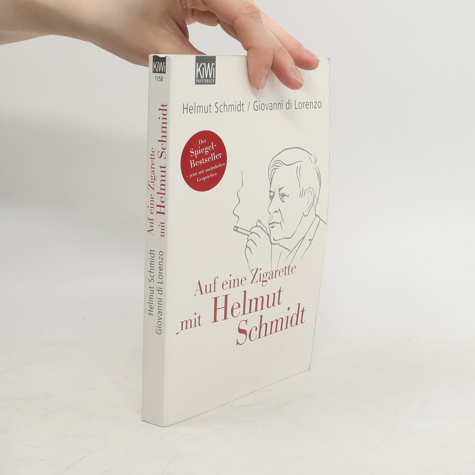 Helmut Schmidt Auf eine Zigarette mit Helmut Schmidt