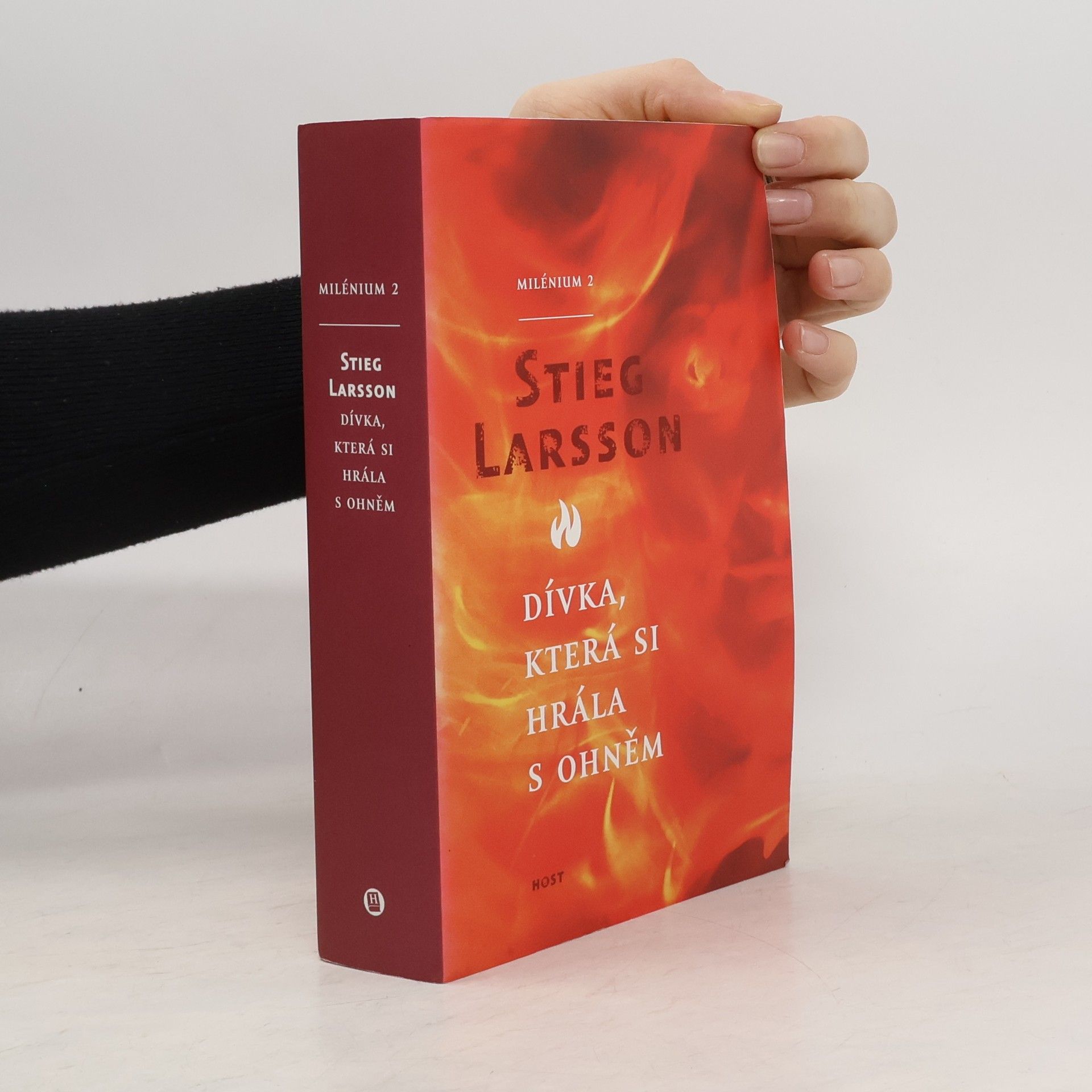 Stieg Larsson Dívka, která si hrála s ohněm