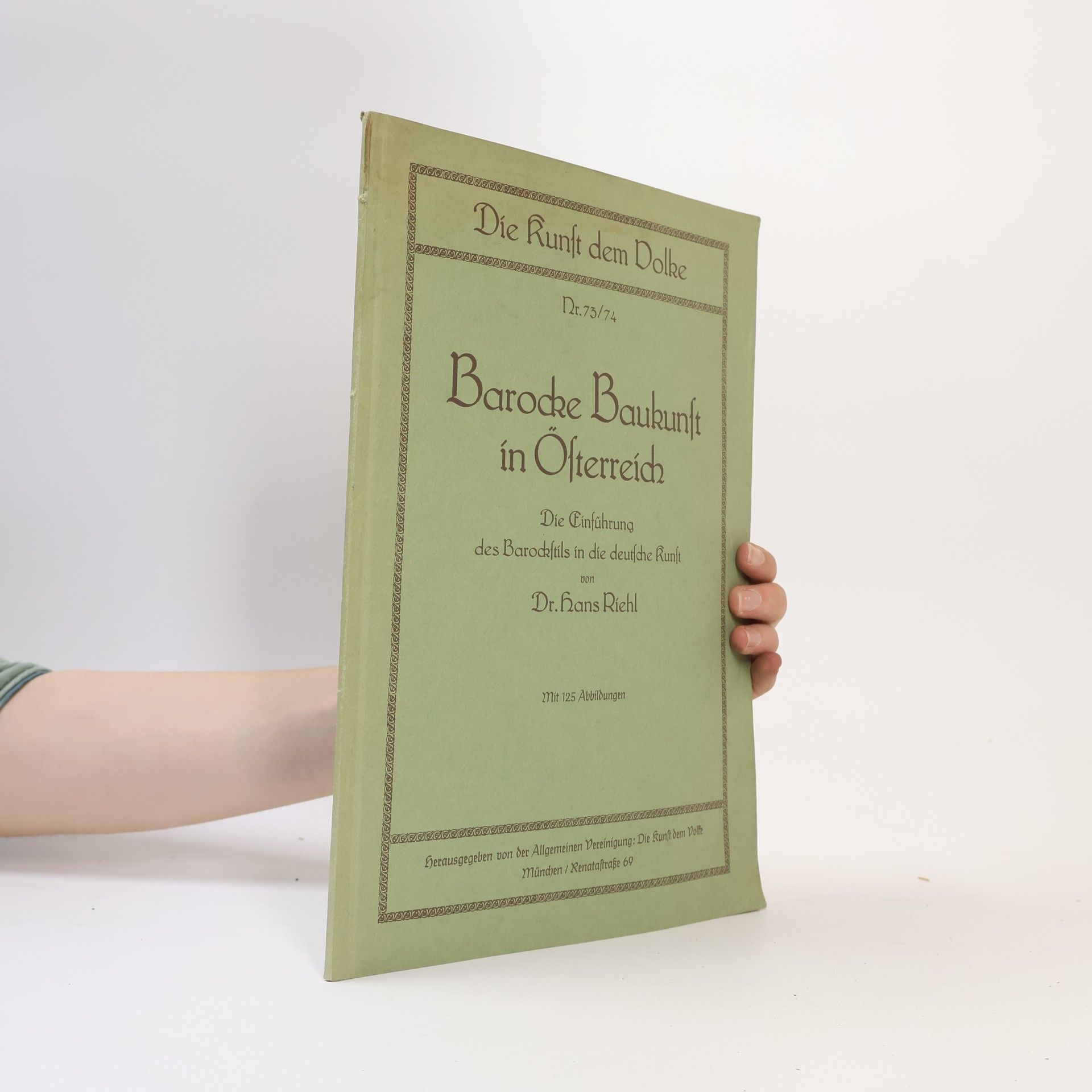 Hans Riehl Barocke Baukunst in Österriech