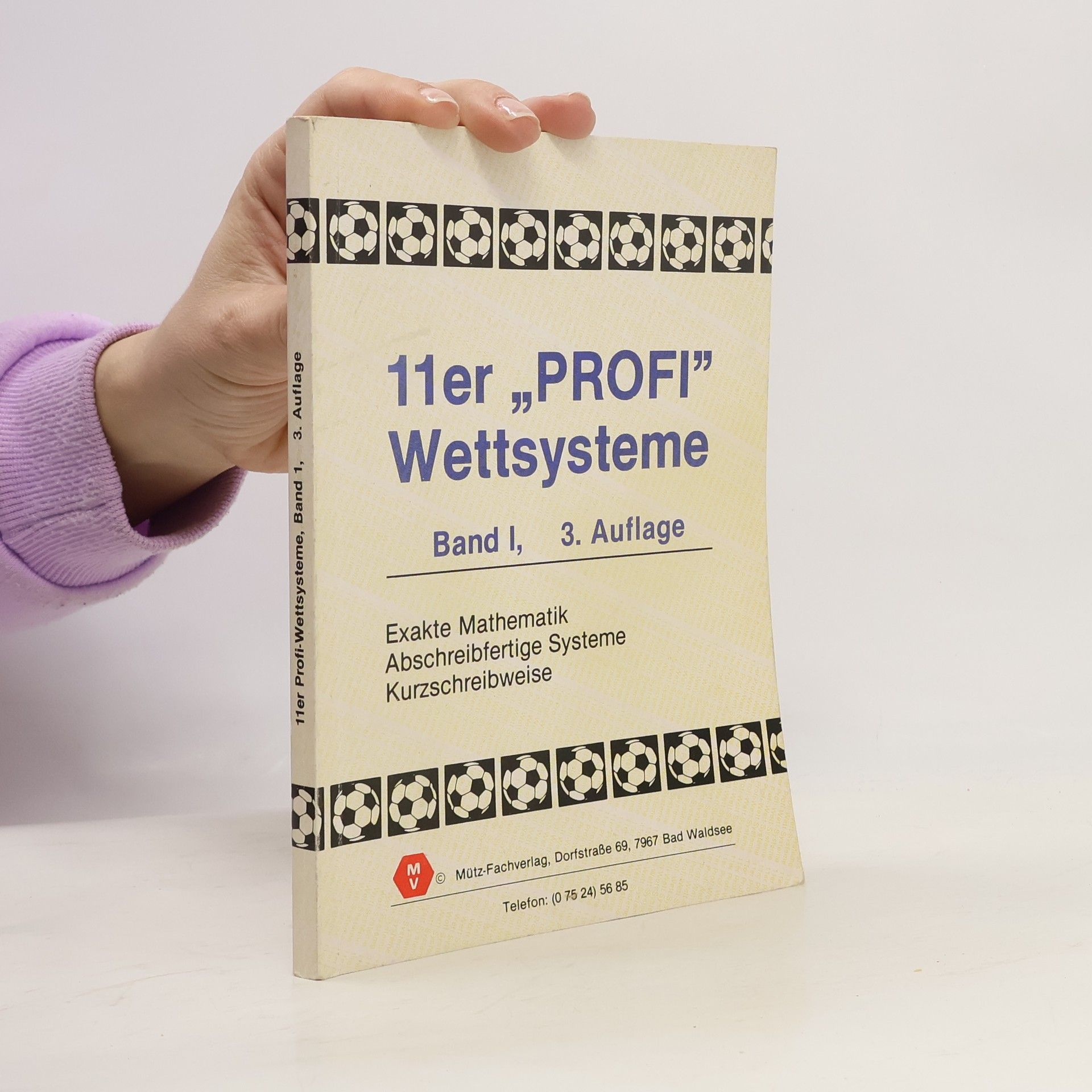 Autorenkollektiv 11er „Profi“ Wettsysteme I.