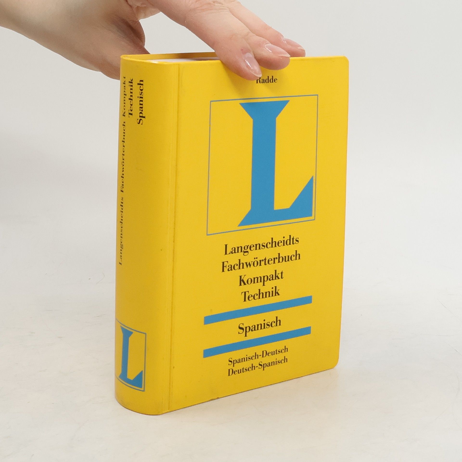 Karl Heinz Radde Langenscheidts Fachwörterbuch kompakt Technik