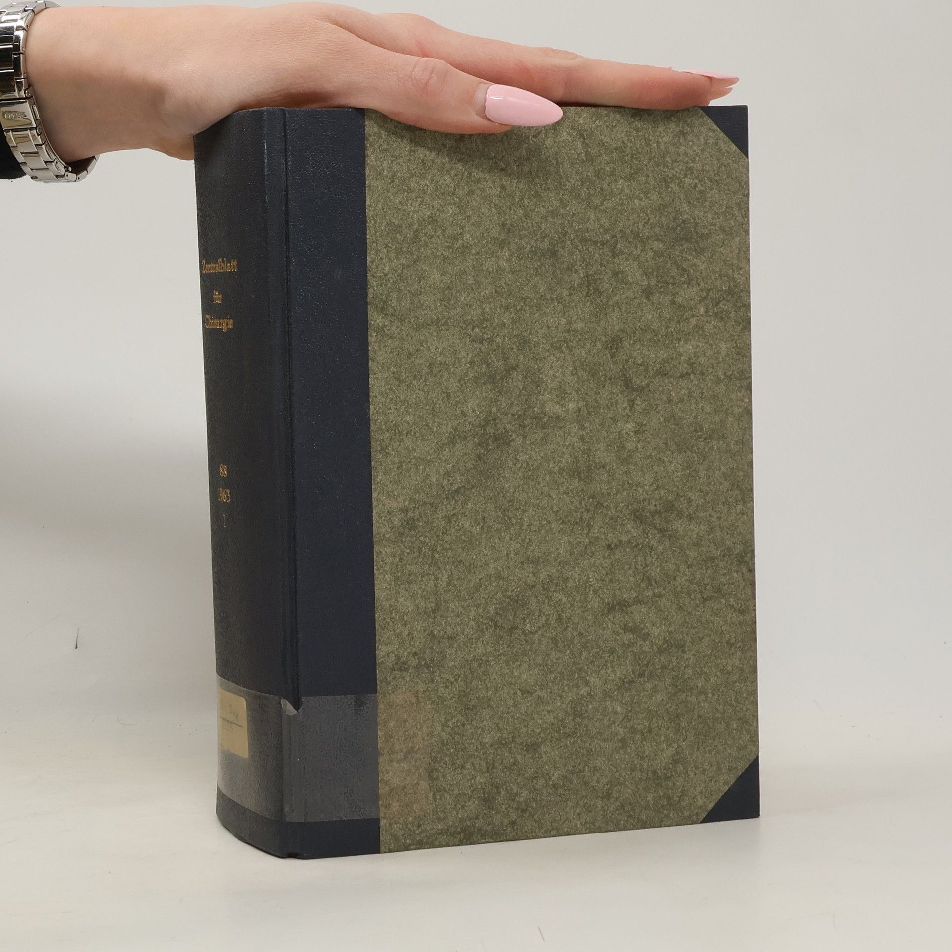 Various authors Zentralblatt für Chirurgie. Heft 1 - 26