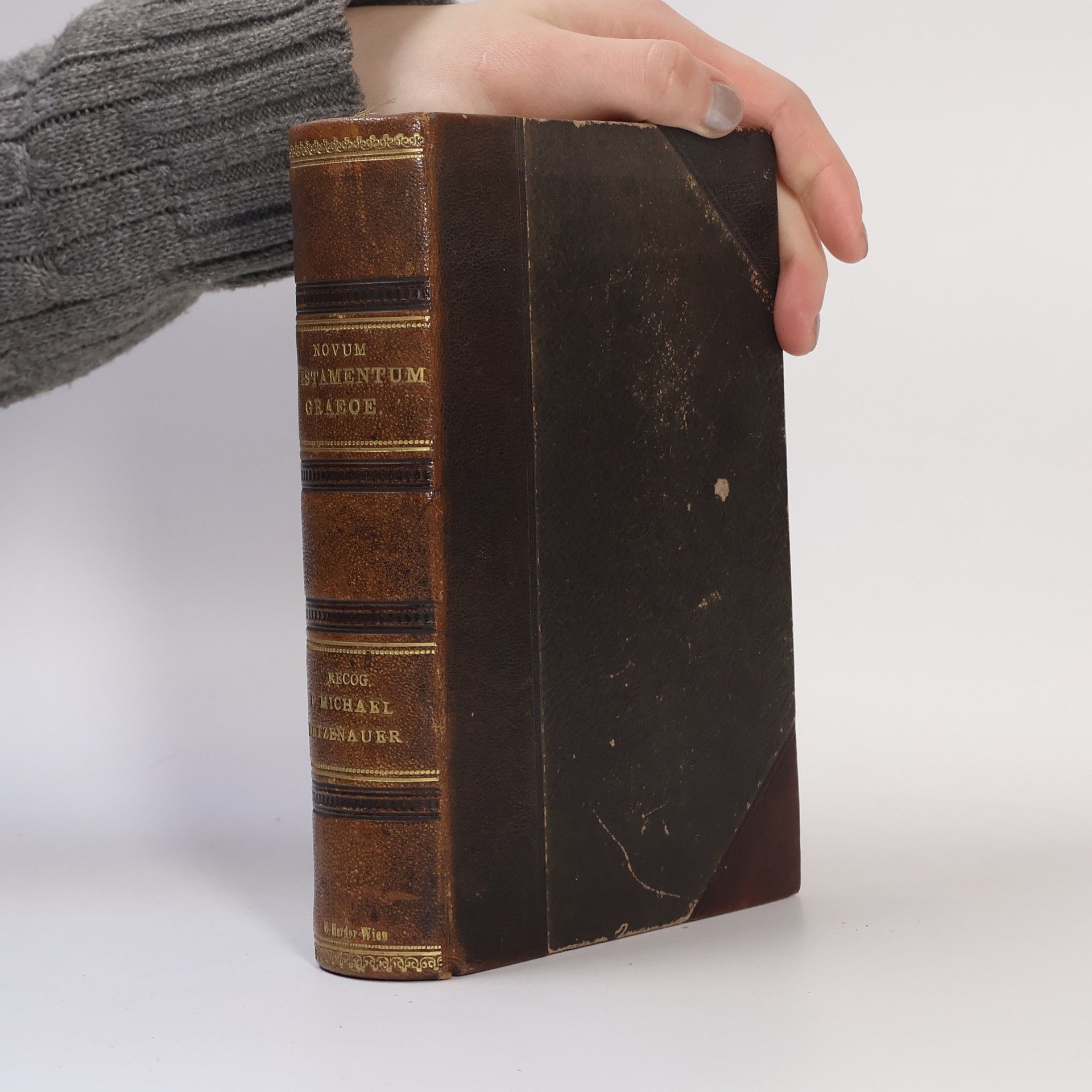 P. Michael Hetzenauer o. c. Novum Testamentum Graece