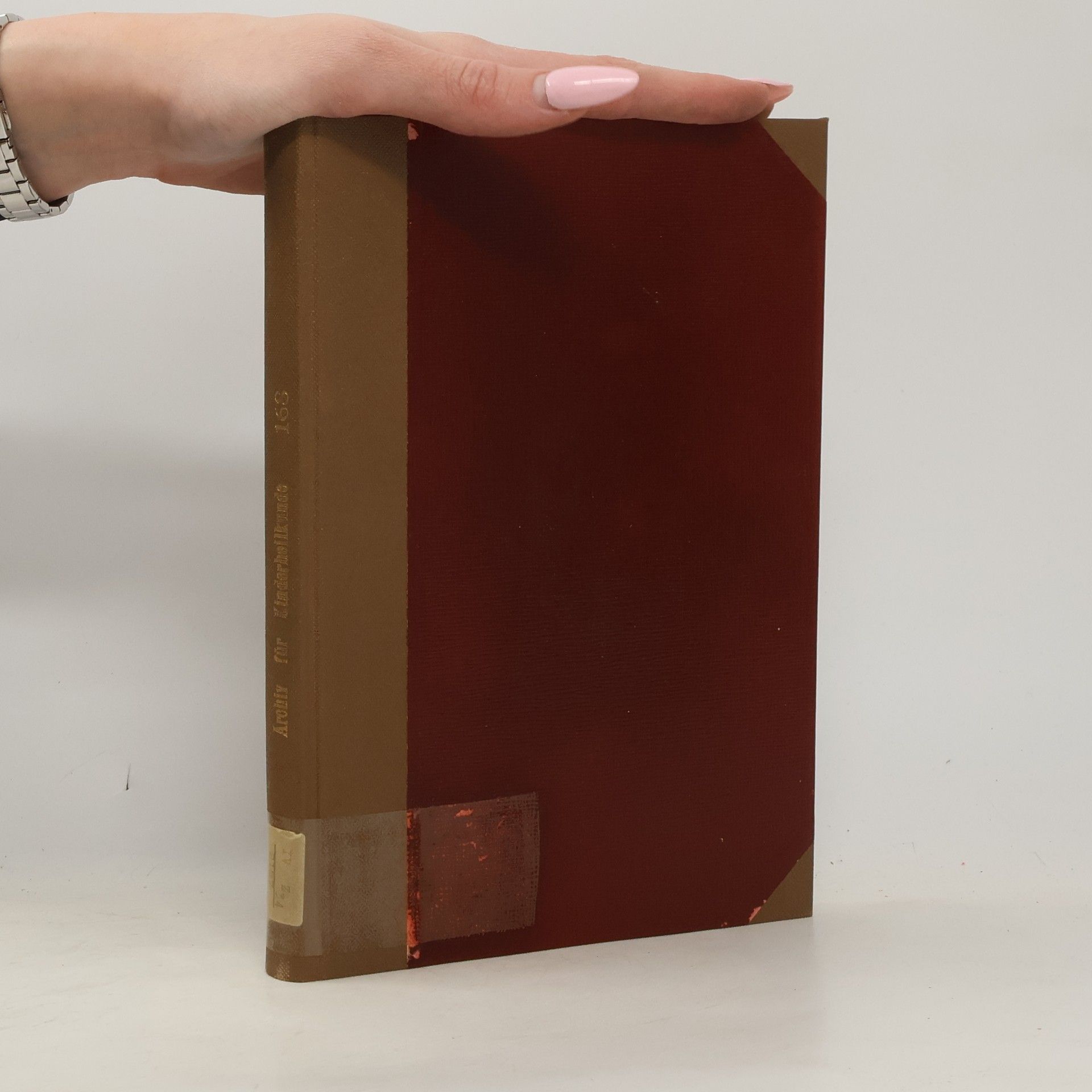 Autorenkollektiv Archiv für Kinderheilkunde Band 168.