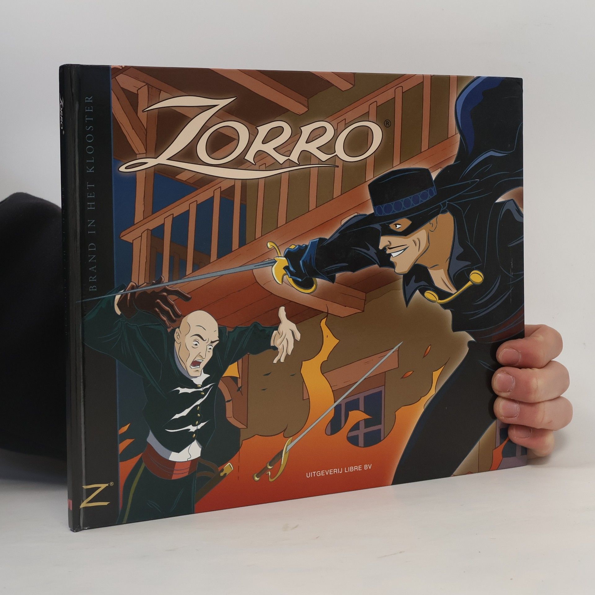 Frank van Dulmen Zorro Brand in het klooster