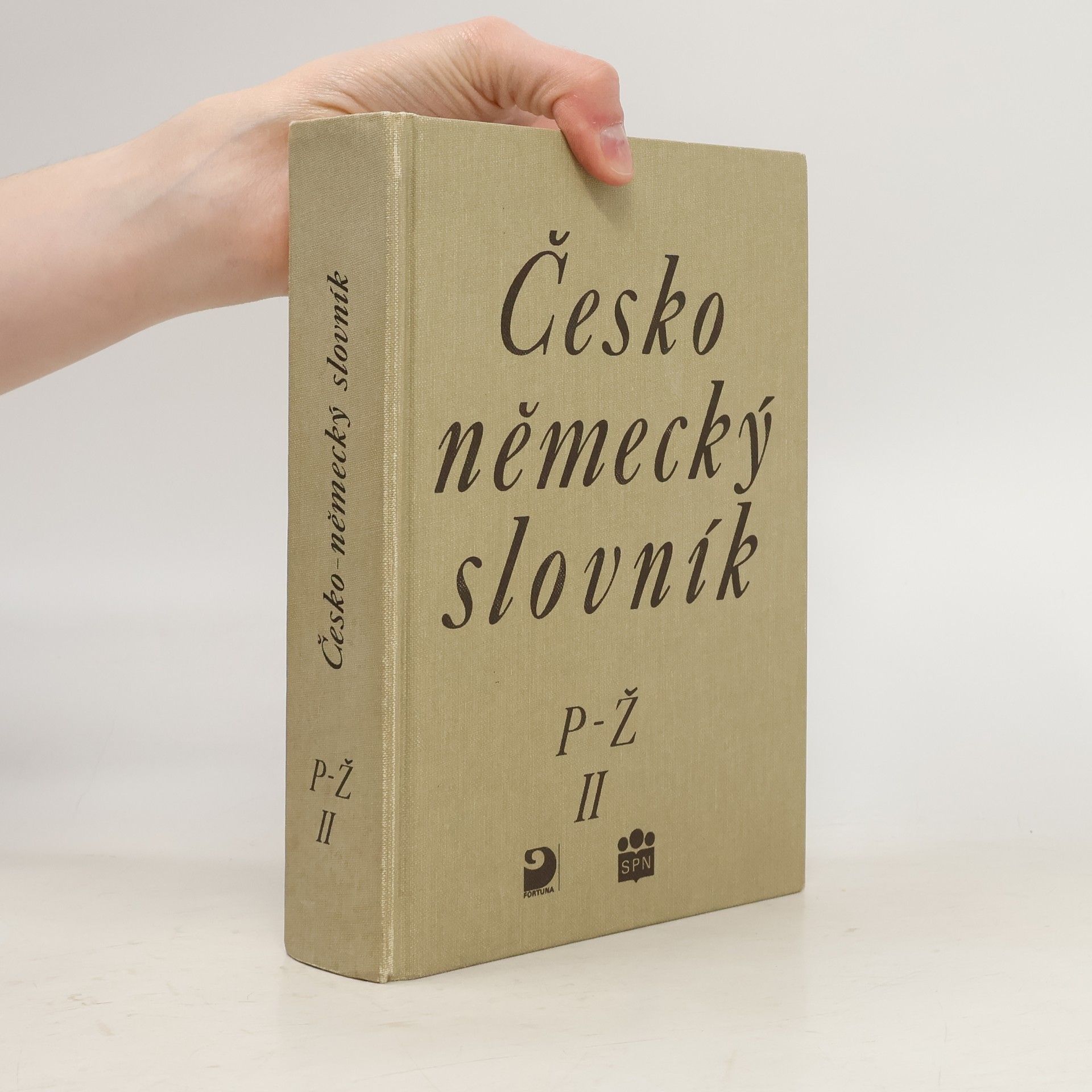 Various authors Česko německý slovník P-Ž. II