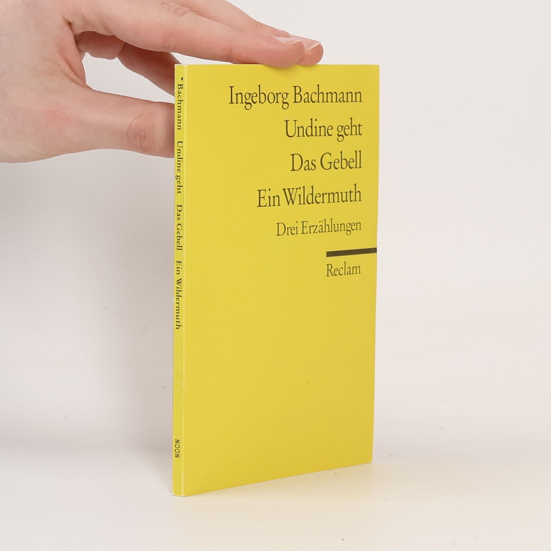 Ingeborg Bachmann Undine geht