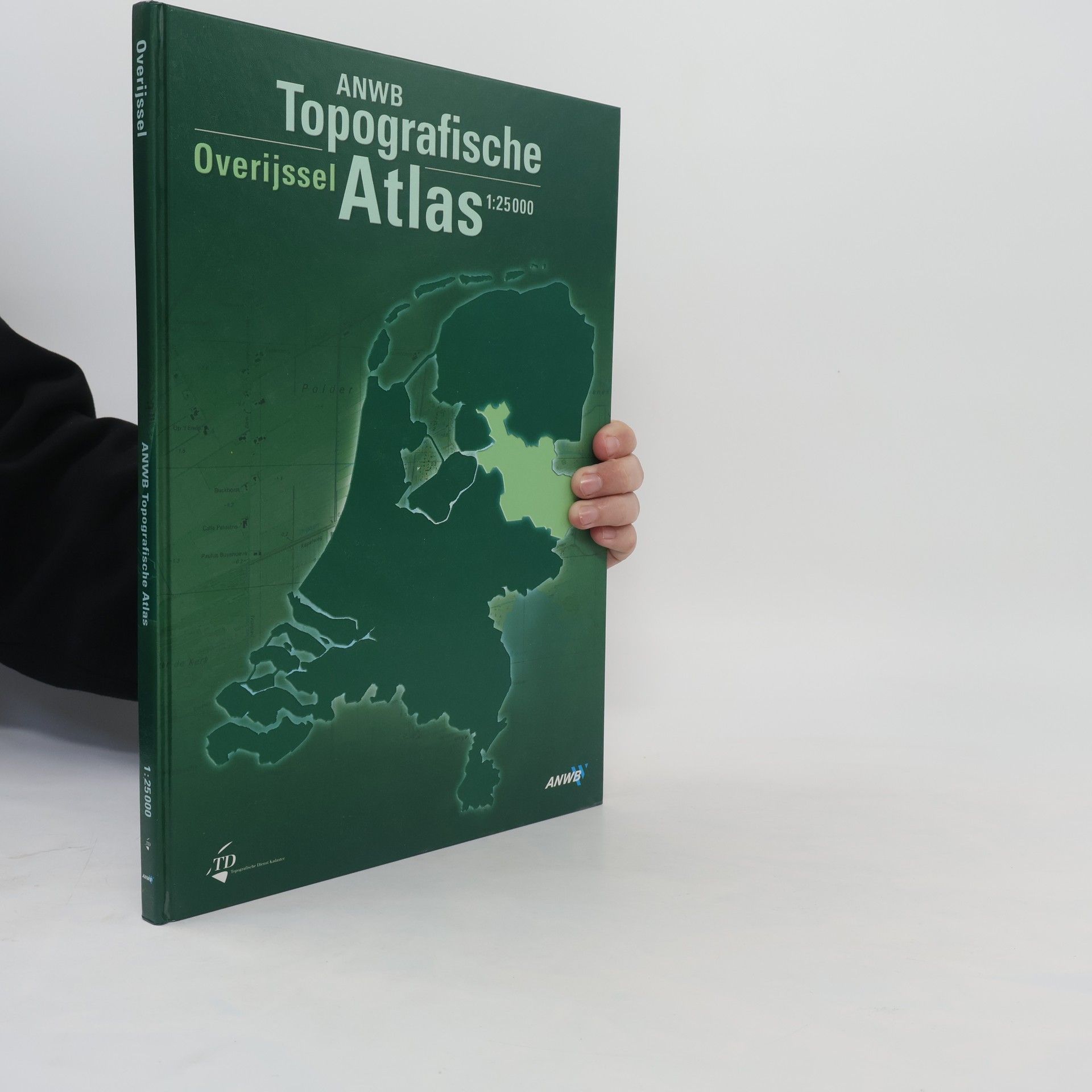 Autorenkollektiv ANWB topografische atlas: Overijssel 1:25.000