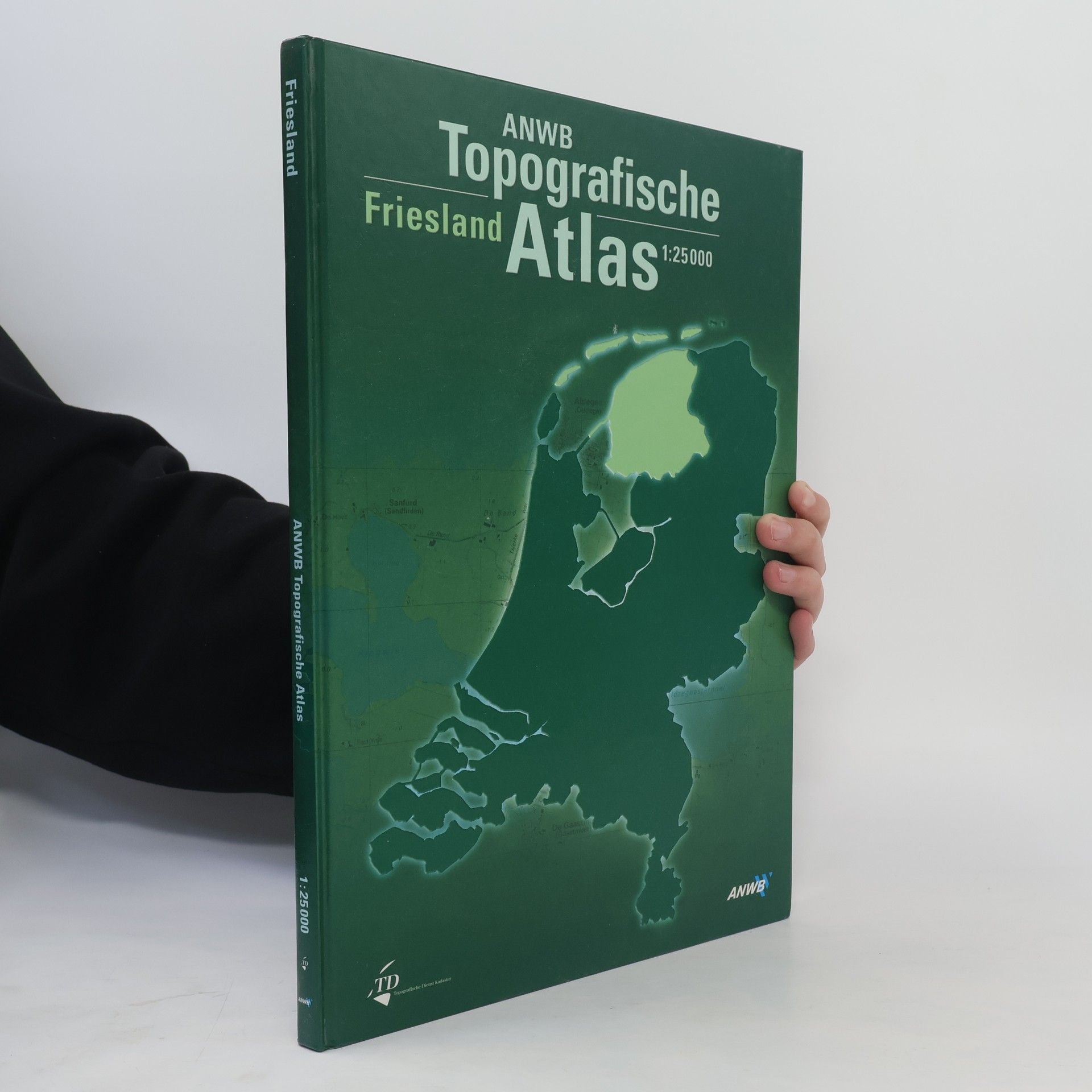 Autorenkollektiv ANWB Topografische Atlas: Friesland 1:25.000