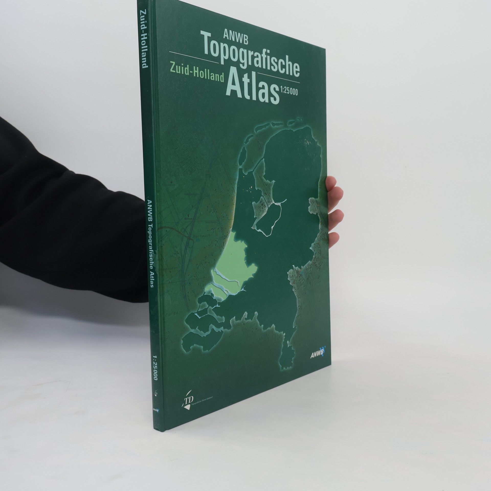 James N. Bakker ANWB topografische atlas Zuid-Holland 1:25000