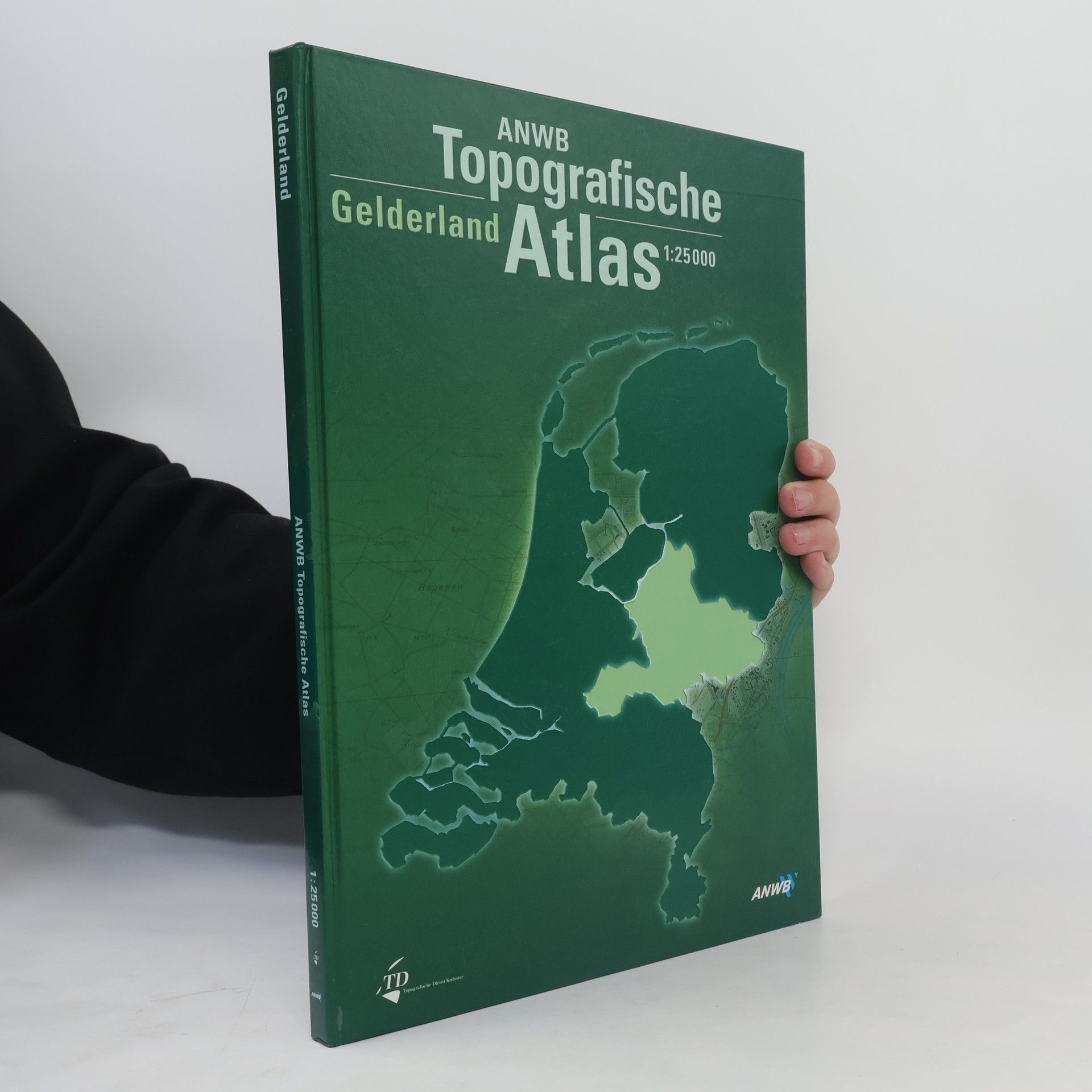 Autorenkollektiv ANWB topografische atlas: Gelderland 1:25.000