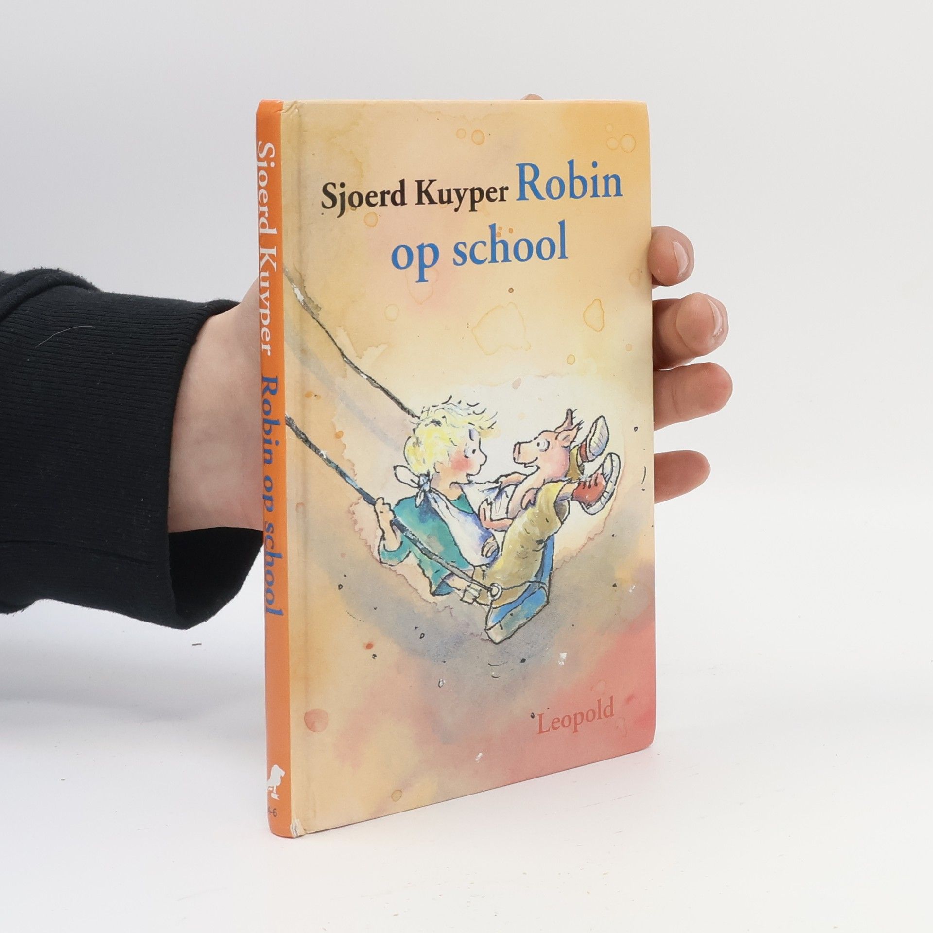 Sjoerd Kuyper Robin op school
