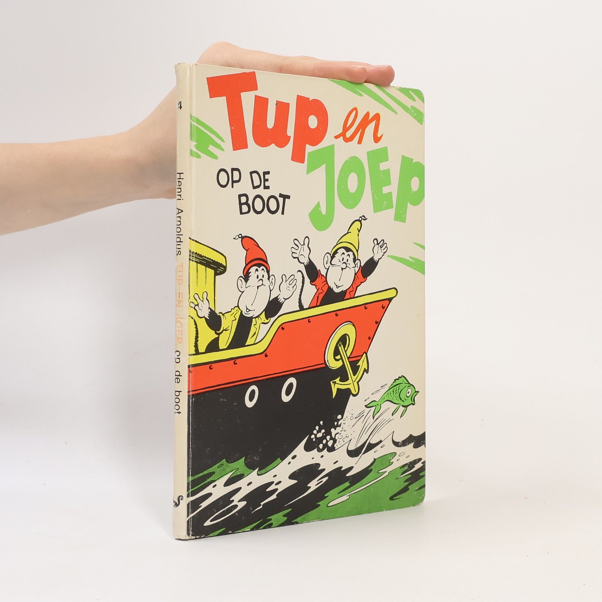 Tup en Joep op de boot