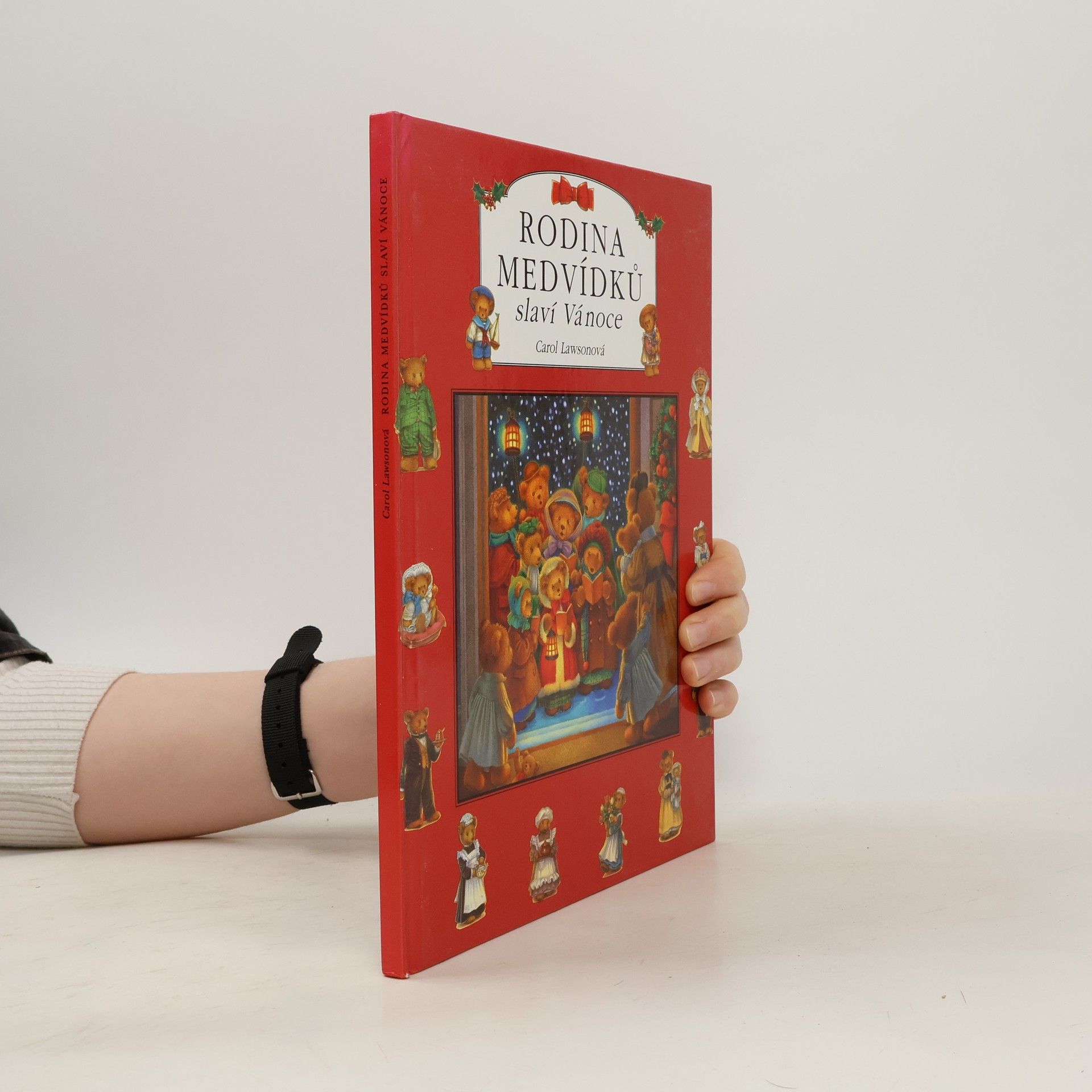 Carol Lawson Rodina medvídků slaví Vánoce