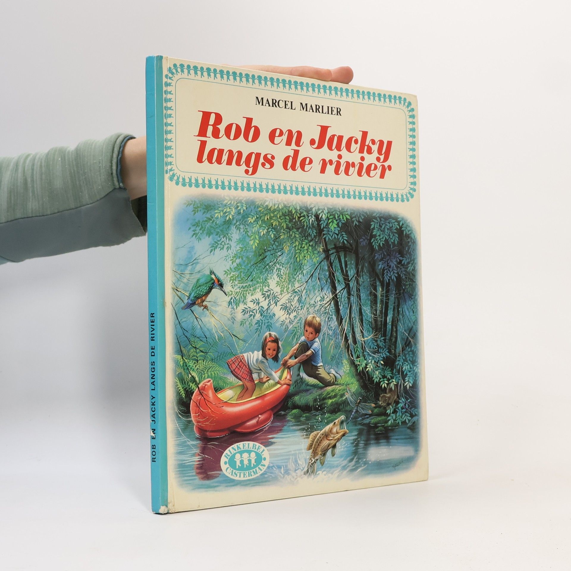 Marcel Marlier Rob en Jacky langs de rivier