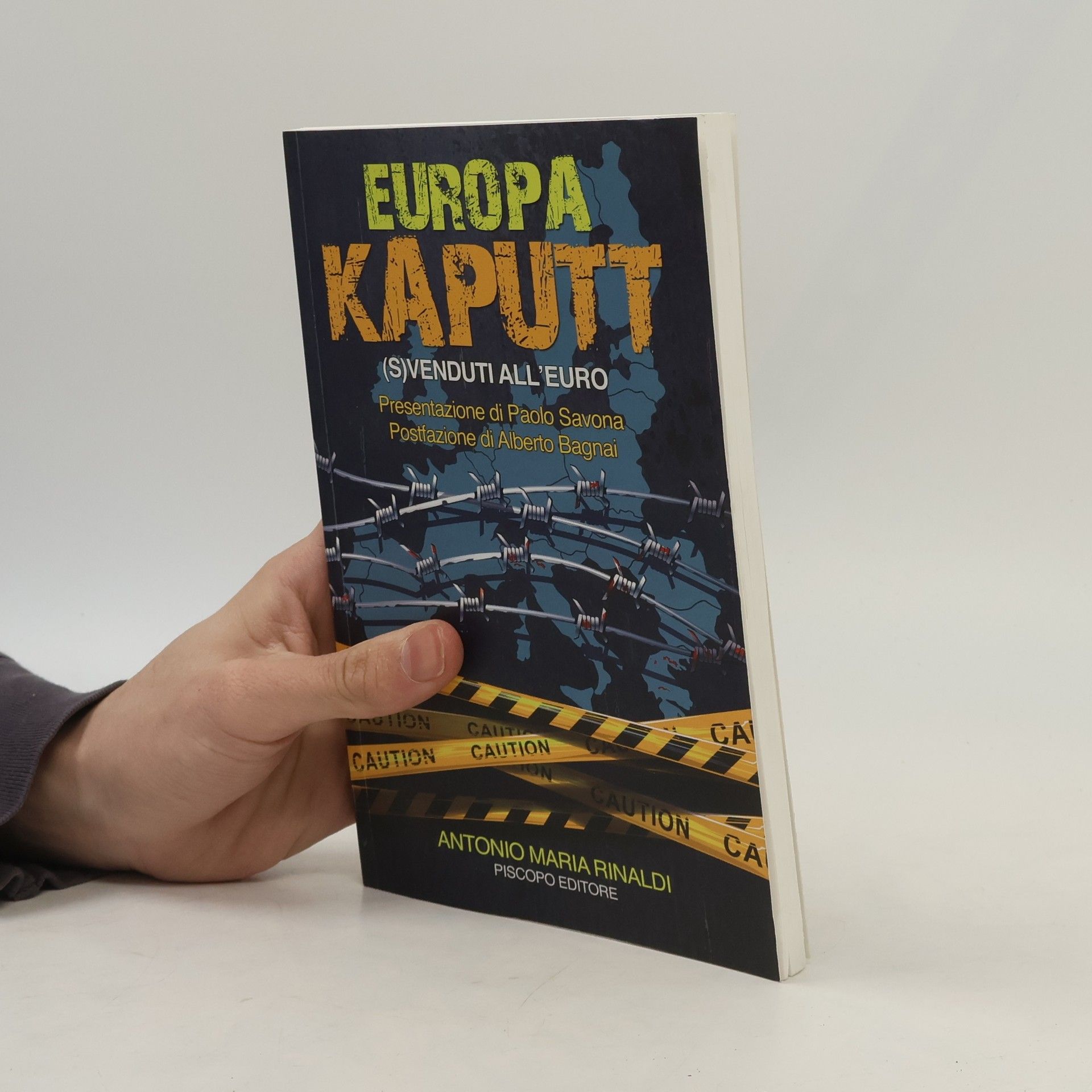 Paolo Savona Europa Kaputt