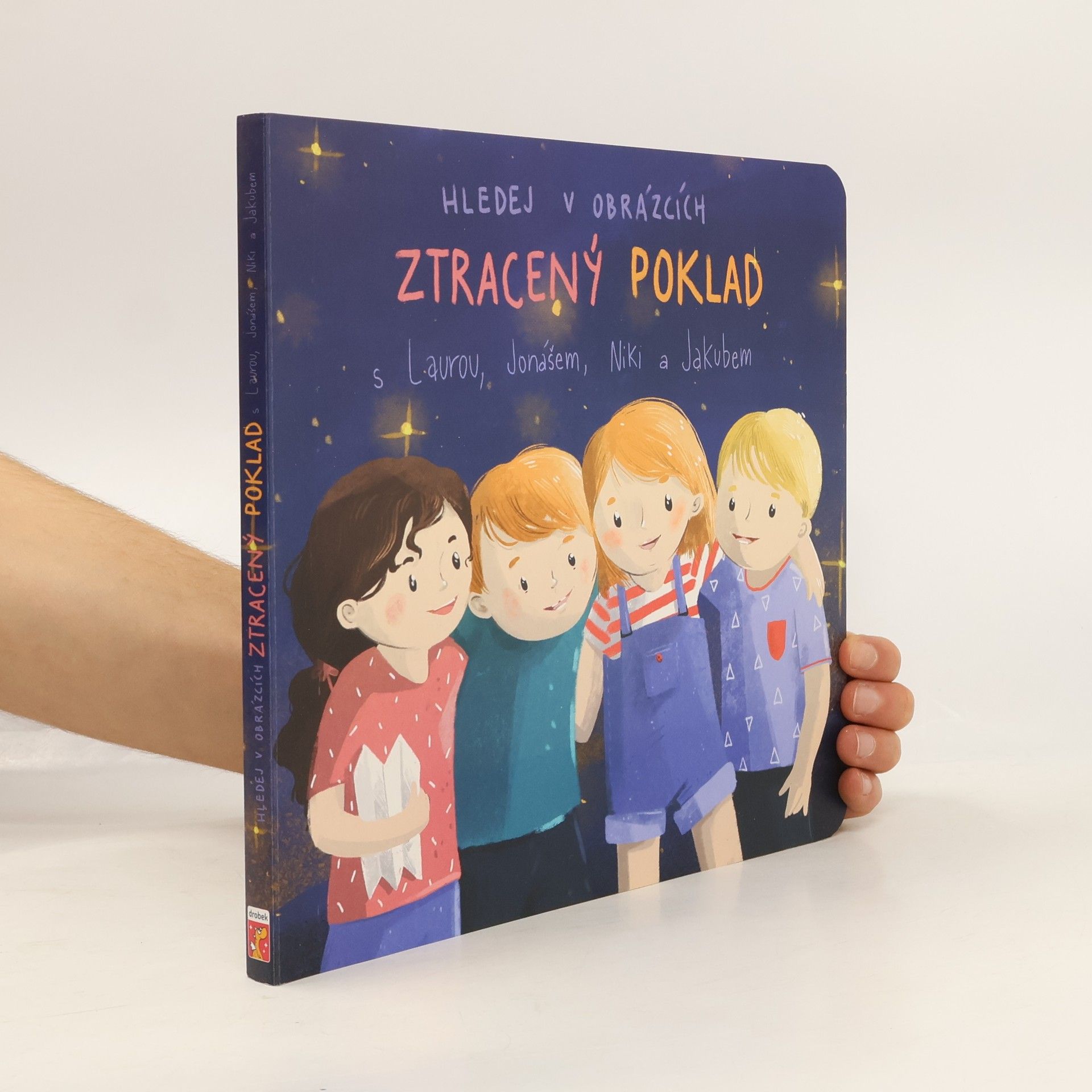 Lucie Sobelová Ztracený poklad s Laurou, Jonášem, Niki a Jakubem