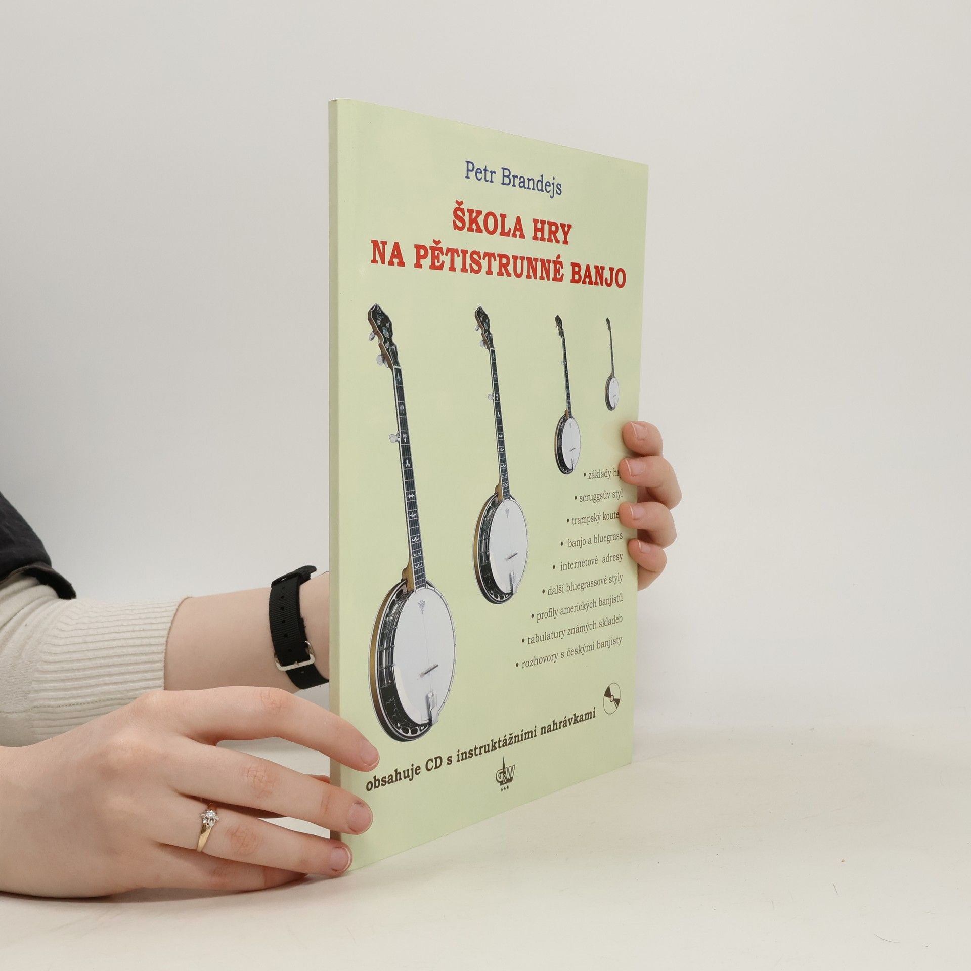 Škola hry na pětistrunné banjo + CD