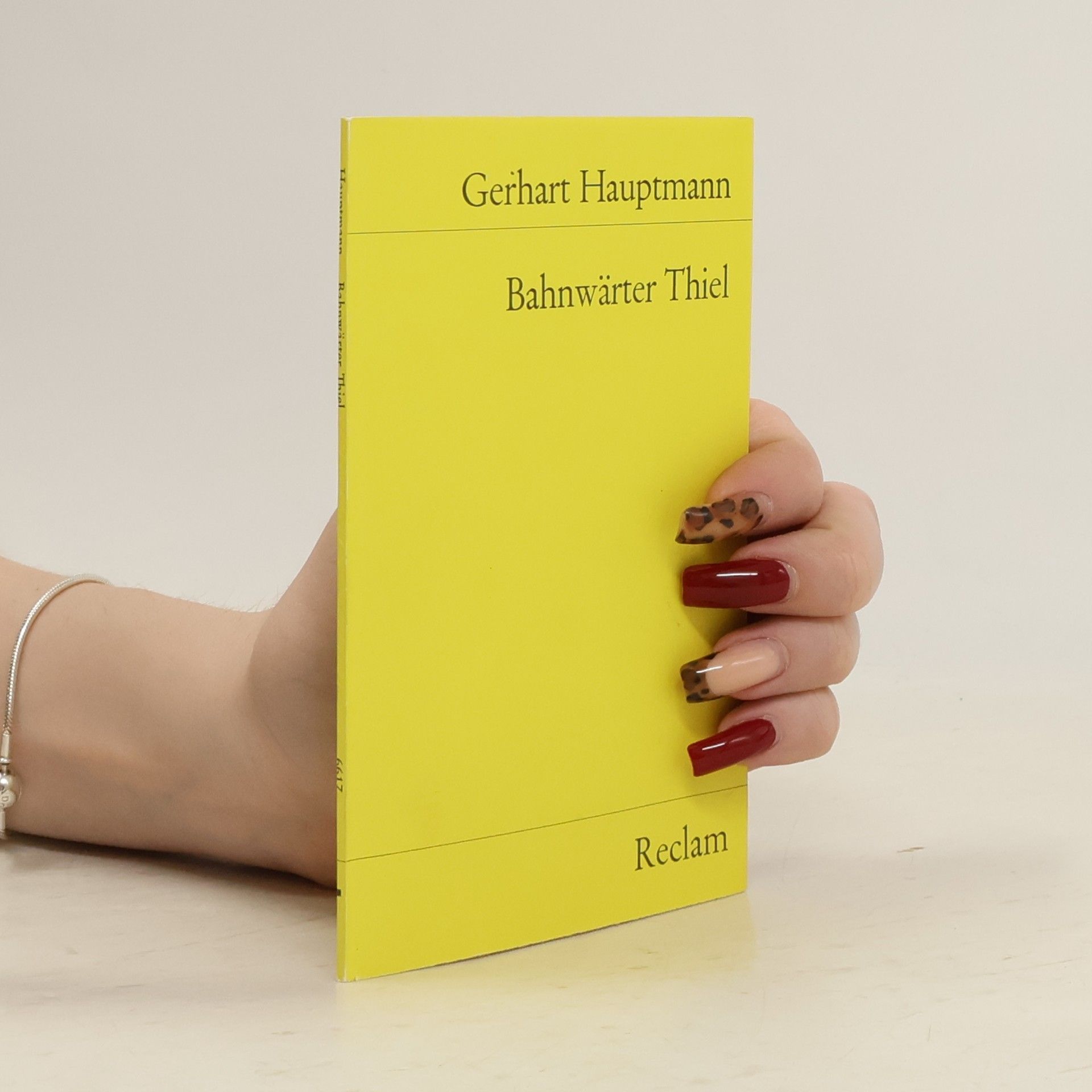 Gerhart Hauptmann Bahnwärter Thiel