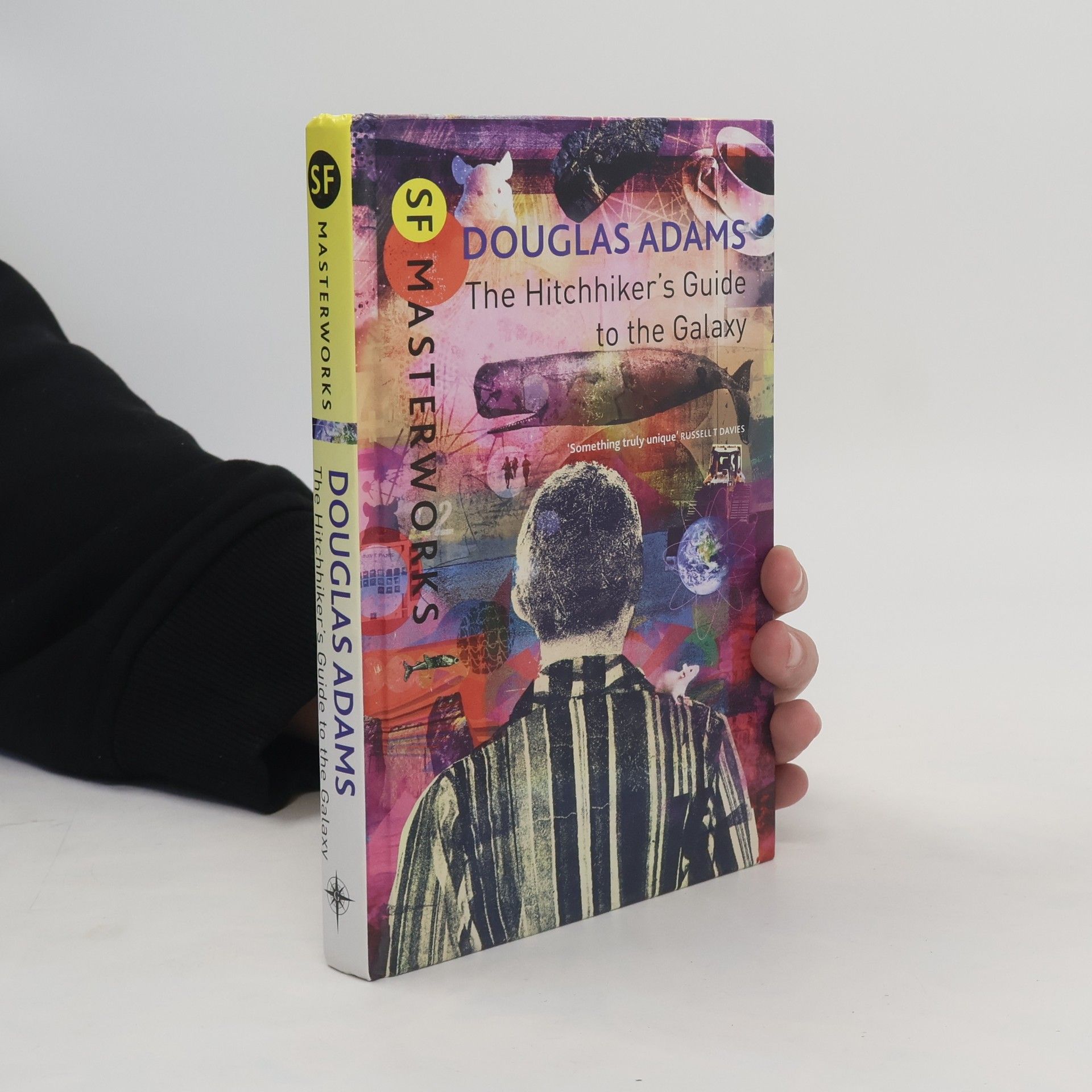 Douglas Adams The Hitchhiker's Guide To The Galaxy. Per Anhalter durch die Galaxis, englische Ausgabe