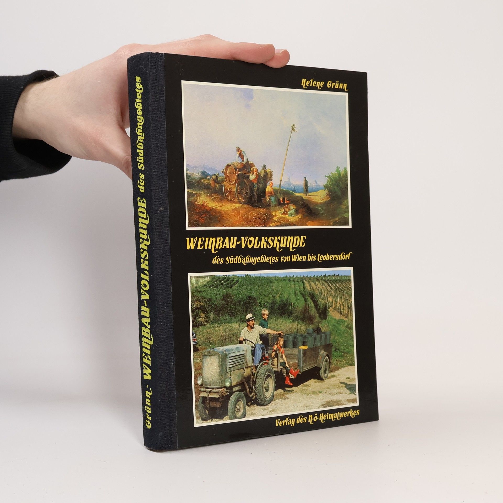 Helene Grünn Weinbau-Volkskunde des Südbahngebietes von Wien bis Leobersdorf