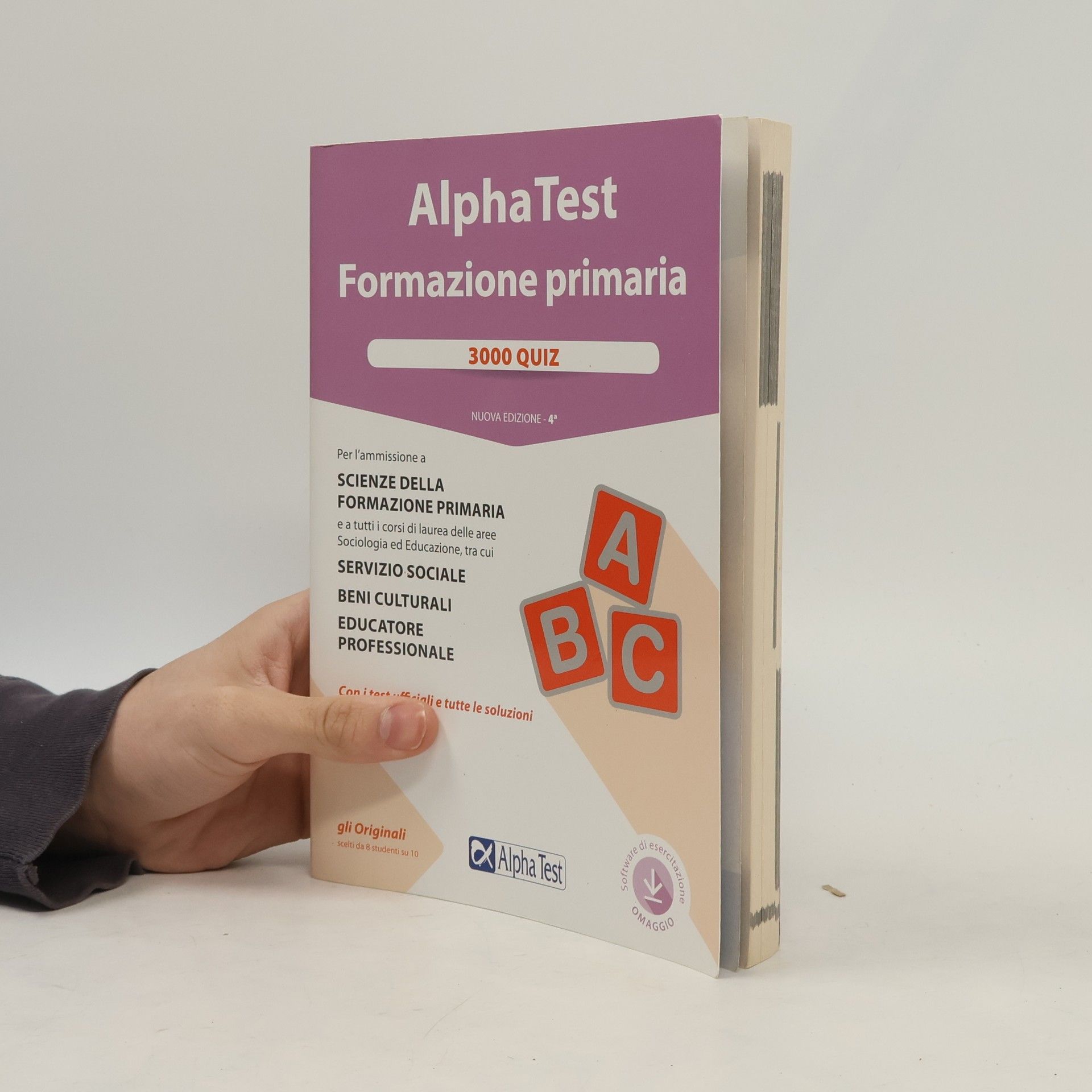 AA.VV. Alpha Test Formazione primaria. 3000 Quiz