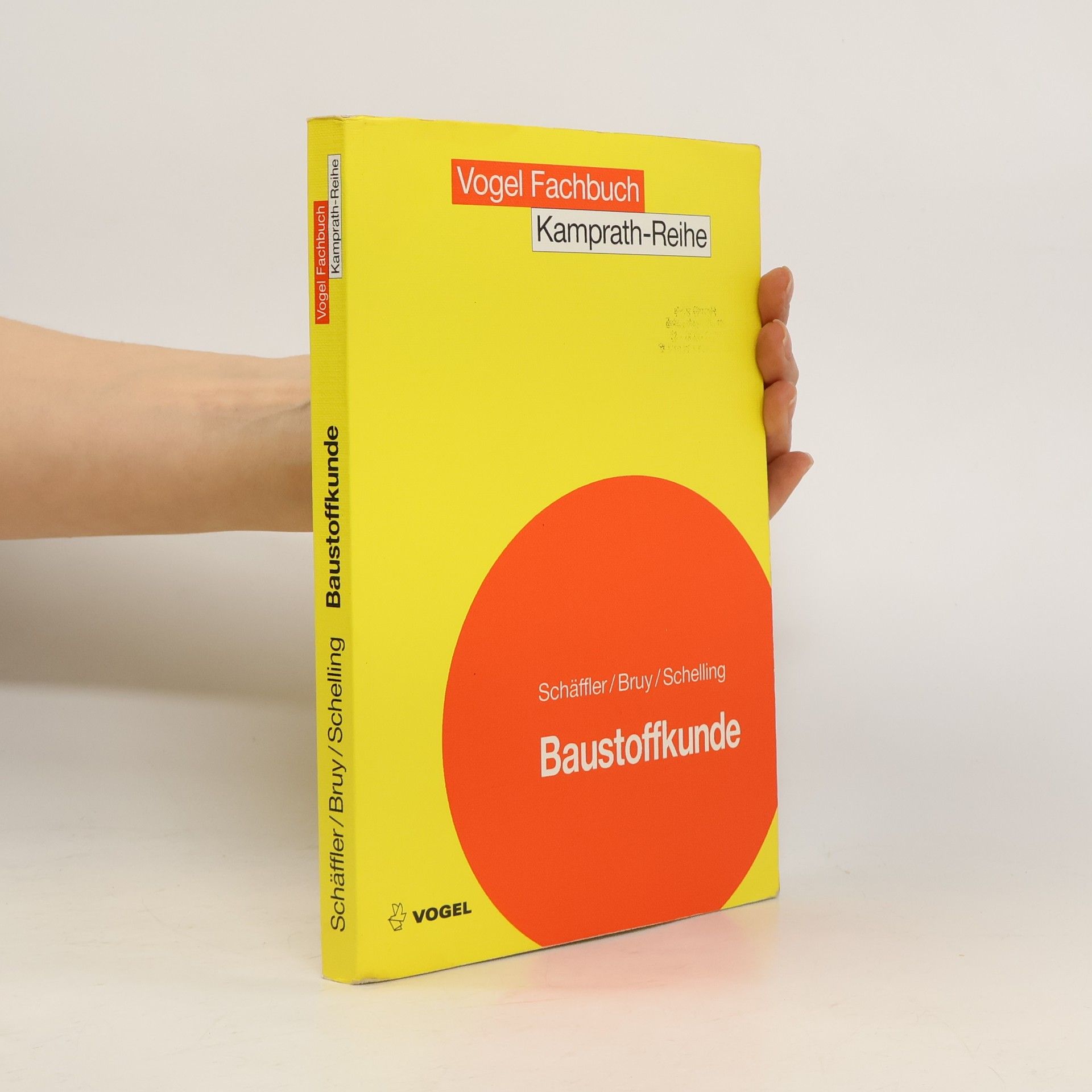 Hermann Schäffler Baustoffkunde