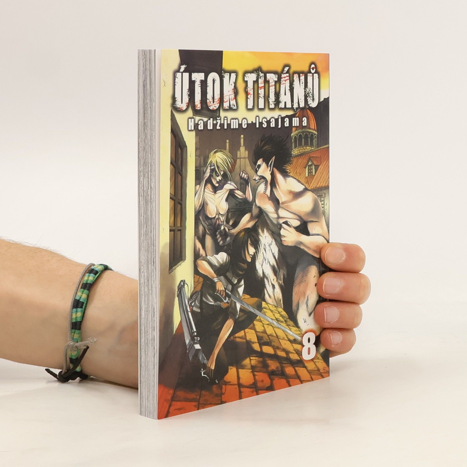 Hadžime Isajama Útok titánů. 8