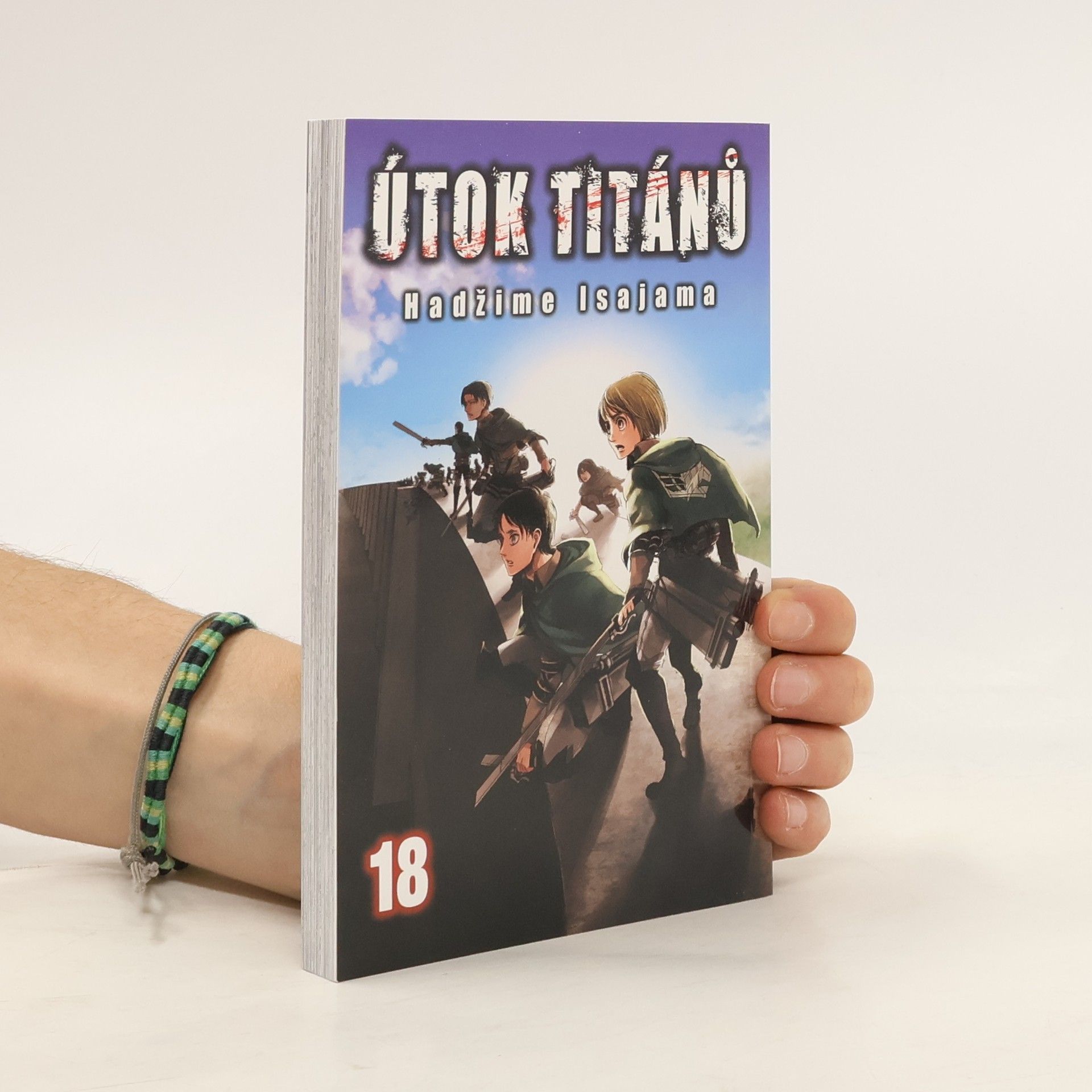 Hajime Isayama Útok titánů 18