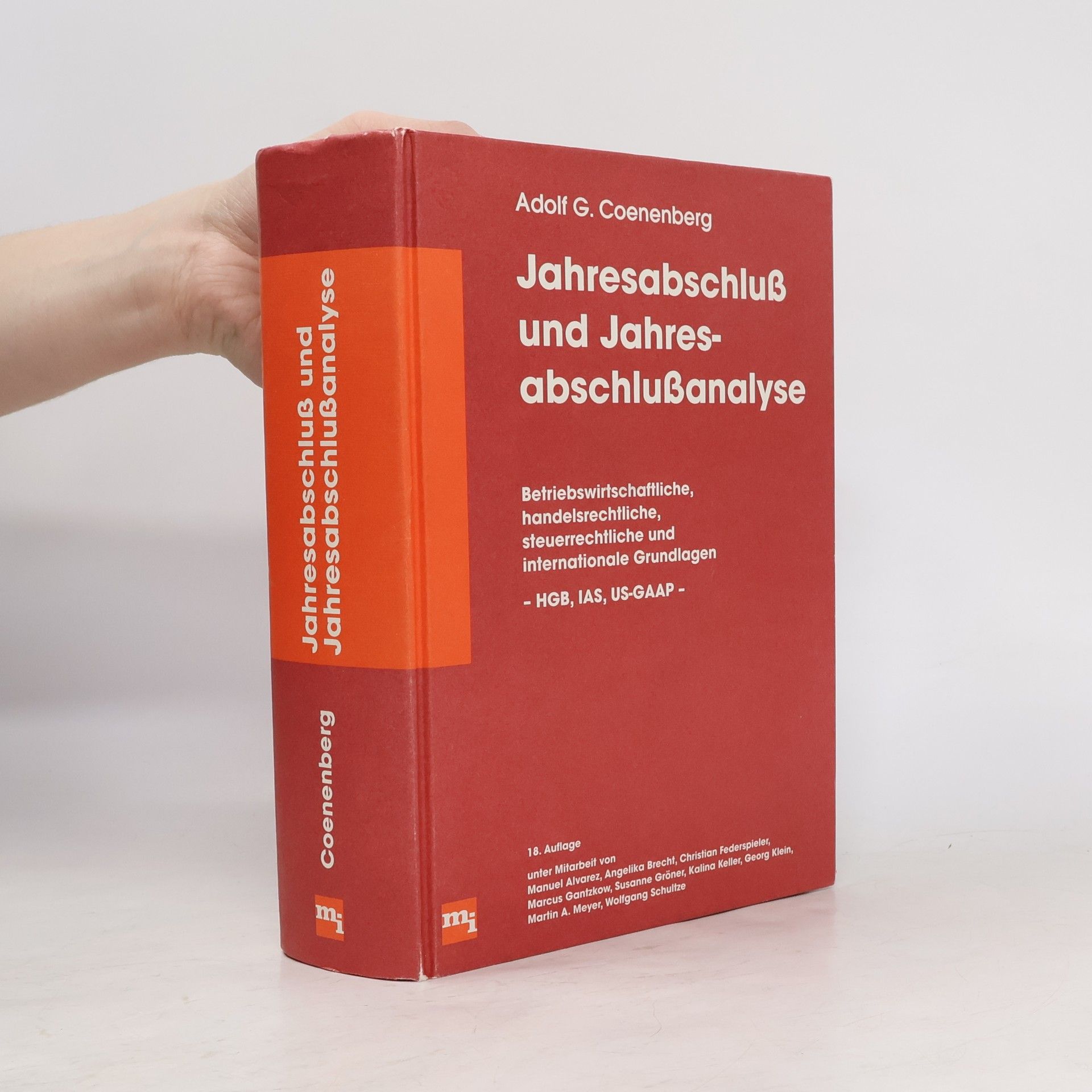 Adolf G. Coenenberg Jahresabschluss und Jahresabschlussanalyse