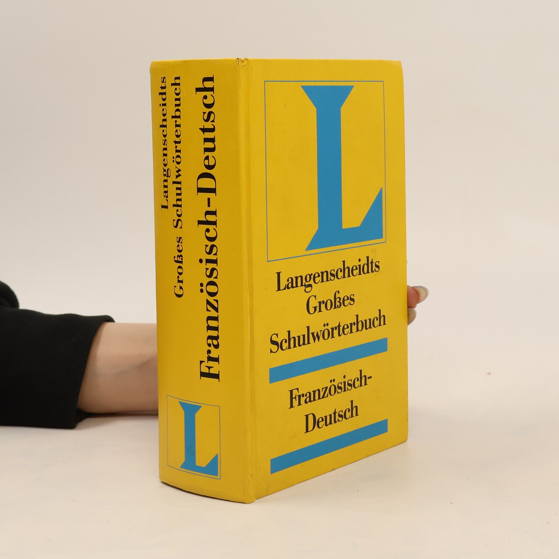 Autorenkollektiv Langenscheidts großes Schulwörterbuch französisch-deutsch