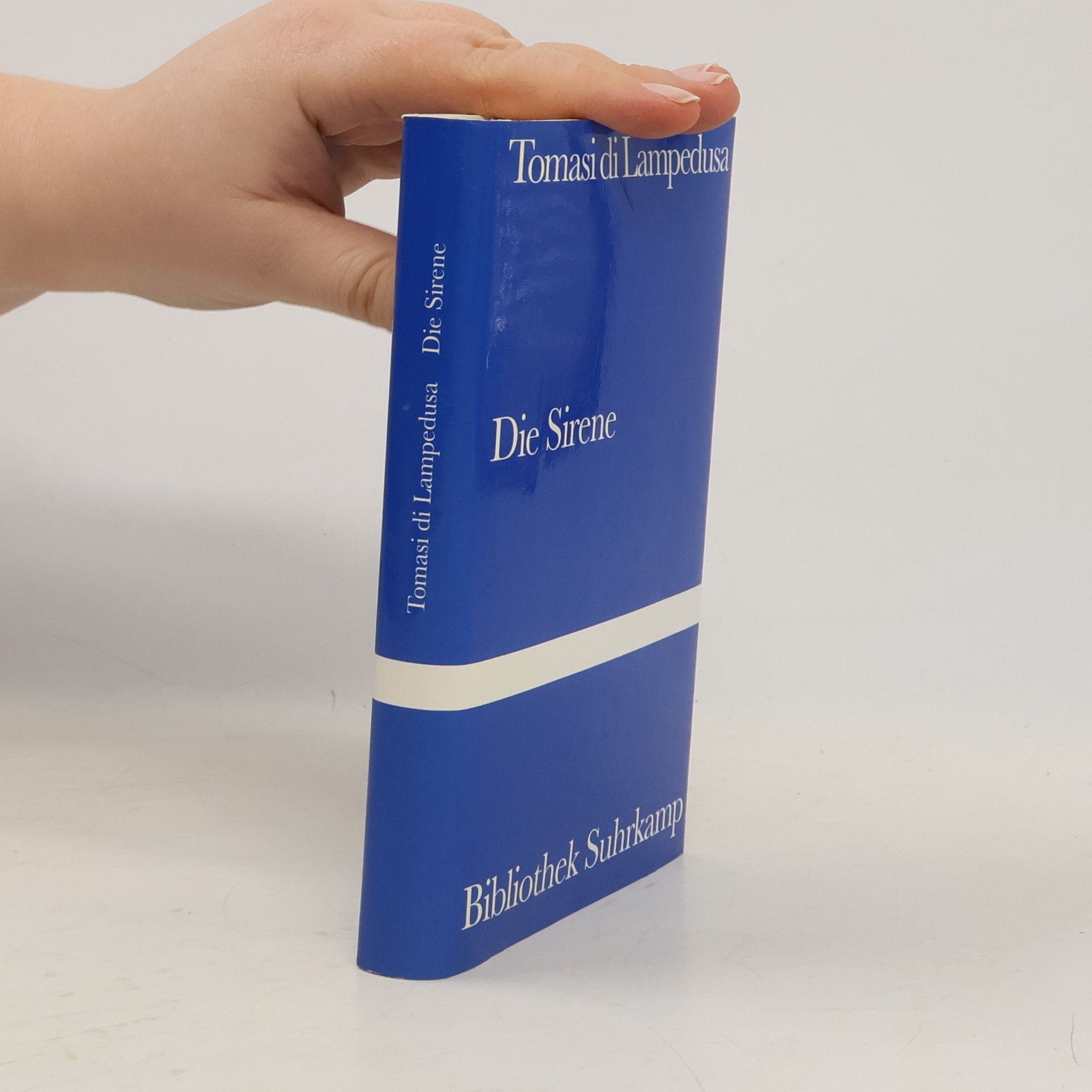 Giuseppe Tomasi di Lampedusa Bibliothek Suhrkamp: Die Sirene