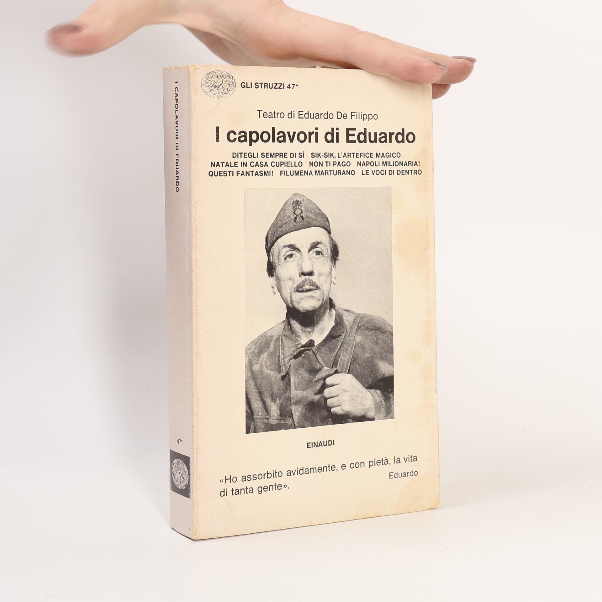 Eduardo de Filippo I capolavori di Eduardo I.