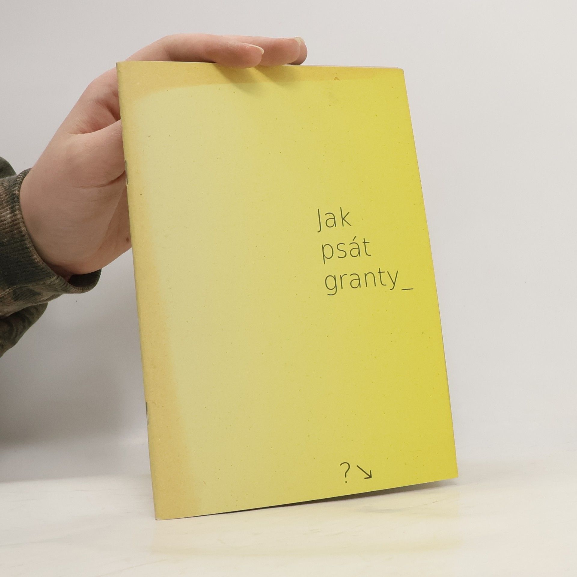 Marta Smolíková Jak psát granty