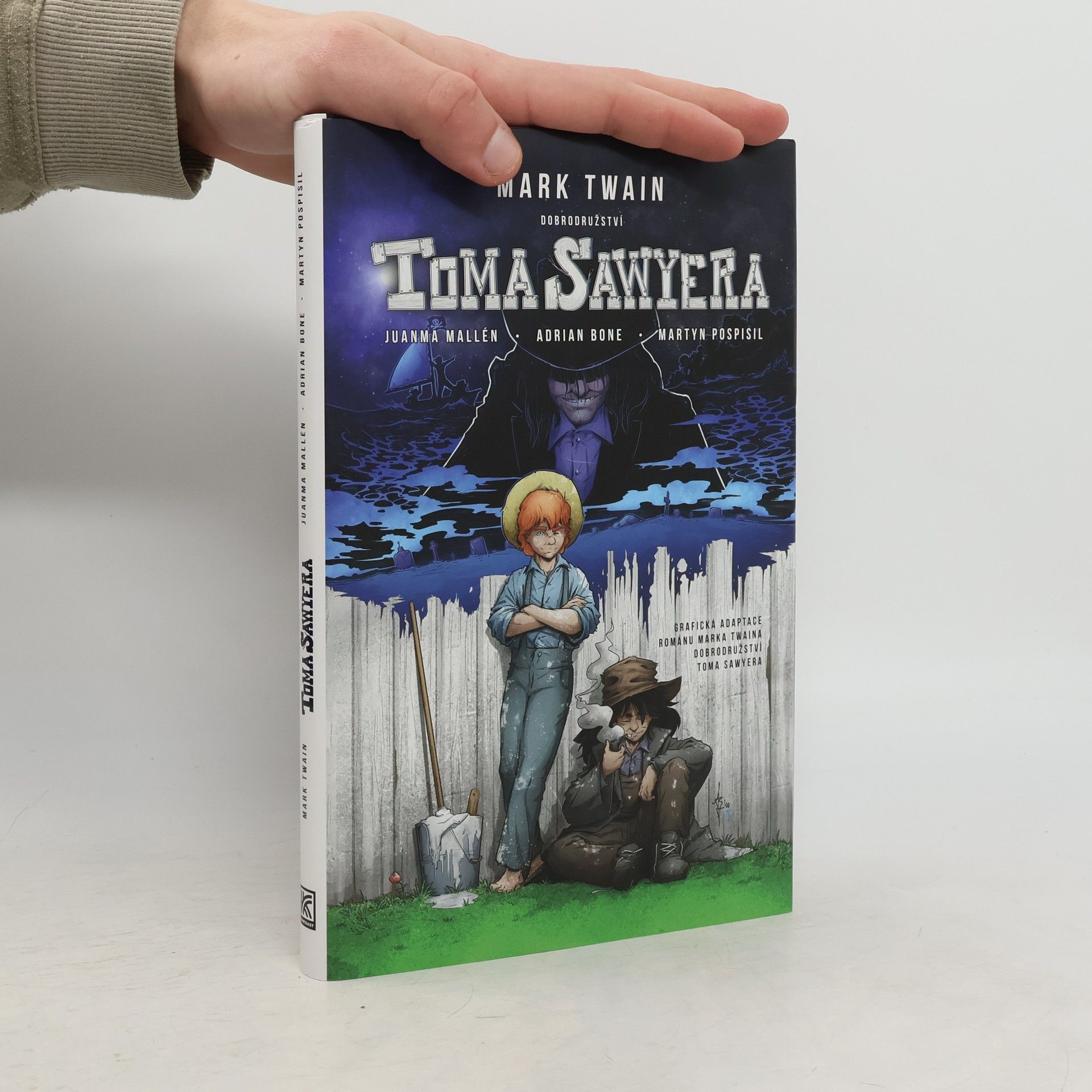 Mark Twain Dobrodružství Toma Sawyera - grafický román