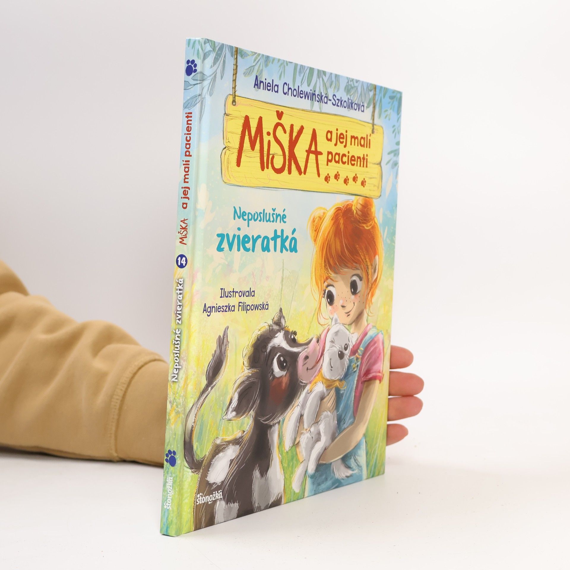 Aniela Cholewińska-Szkolik Miška a jej malí pacienti