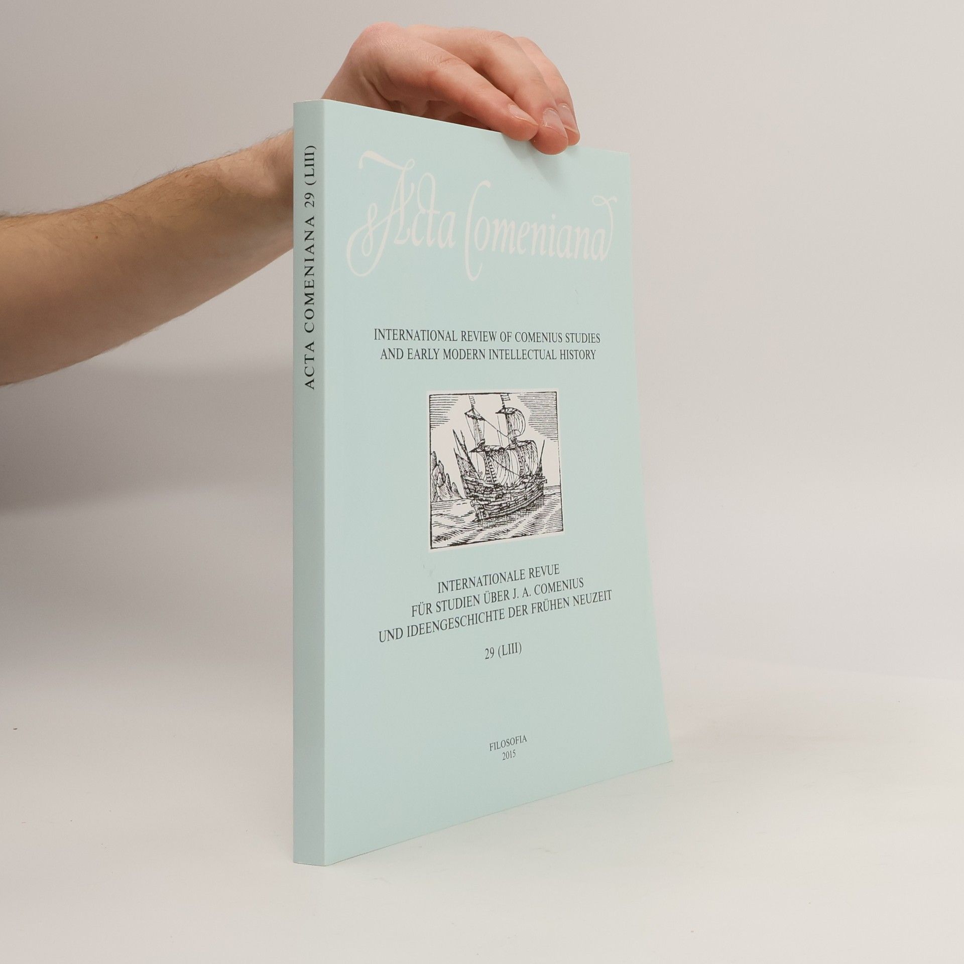 Lucie Storchová Acta Comeniana 29