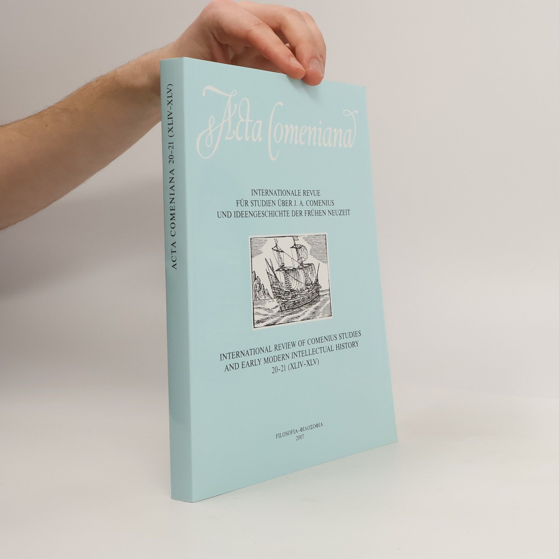 Marta Bečková Acta Comeniana