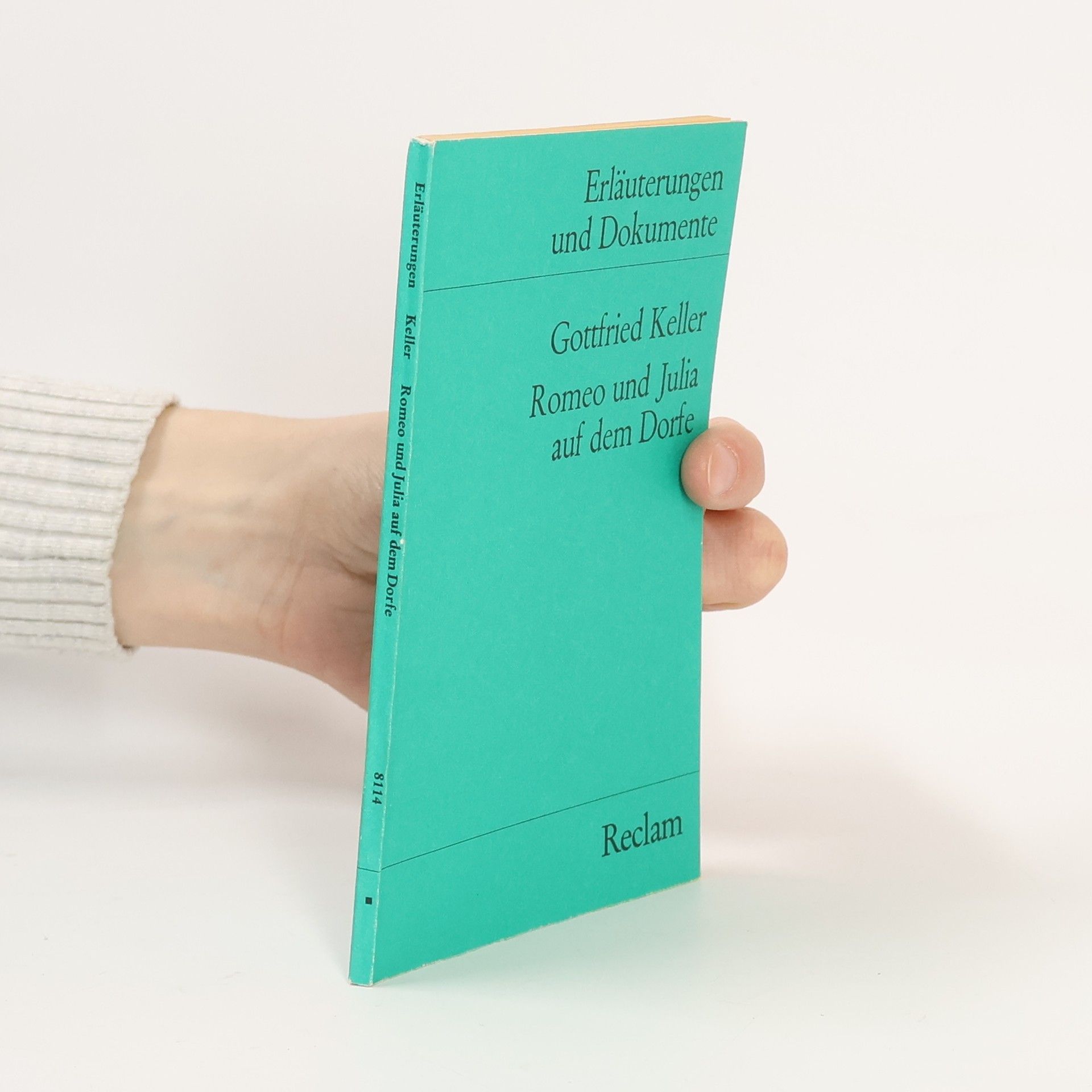 Ju rgen Hein Gottfried Keller, Romeo und Julia auf dem Dorfe