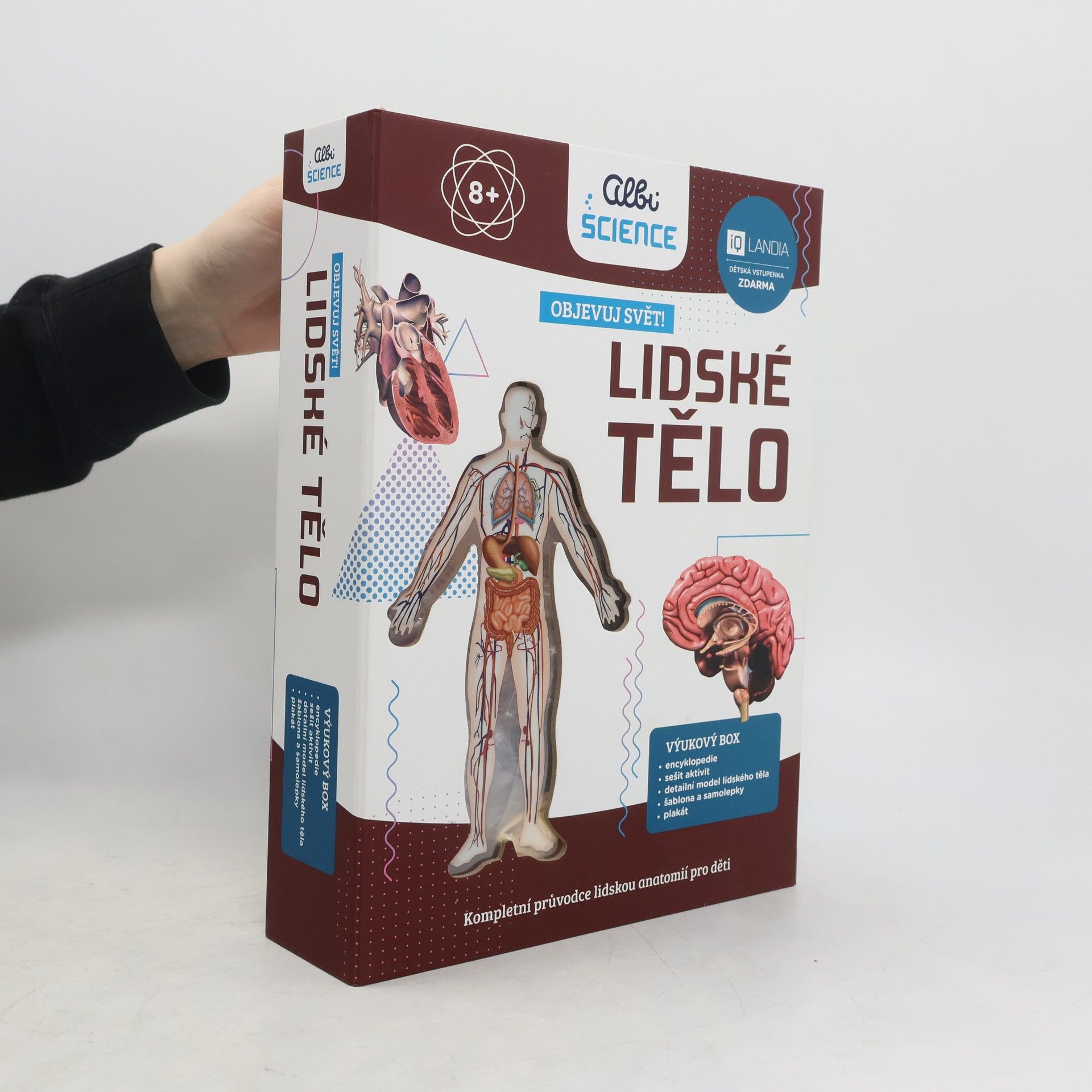 Kolektiv autorů Objevuj svět: Lidské tělo - Výukový box (2 svazky v boxu)