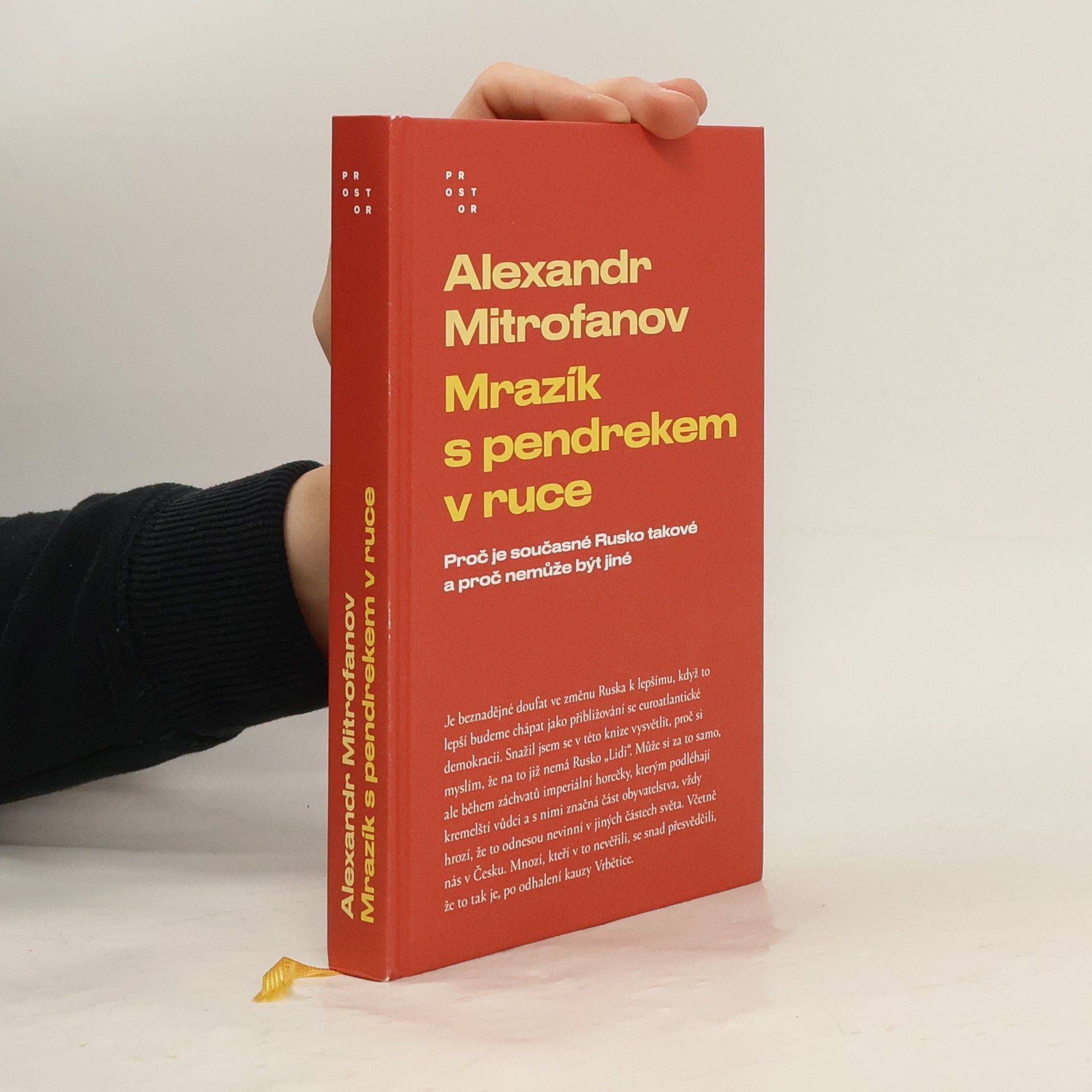 Alexandr Mitrofanov Mrazík s pendrekem v ruce