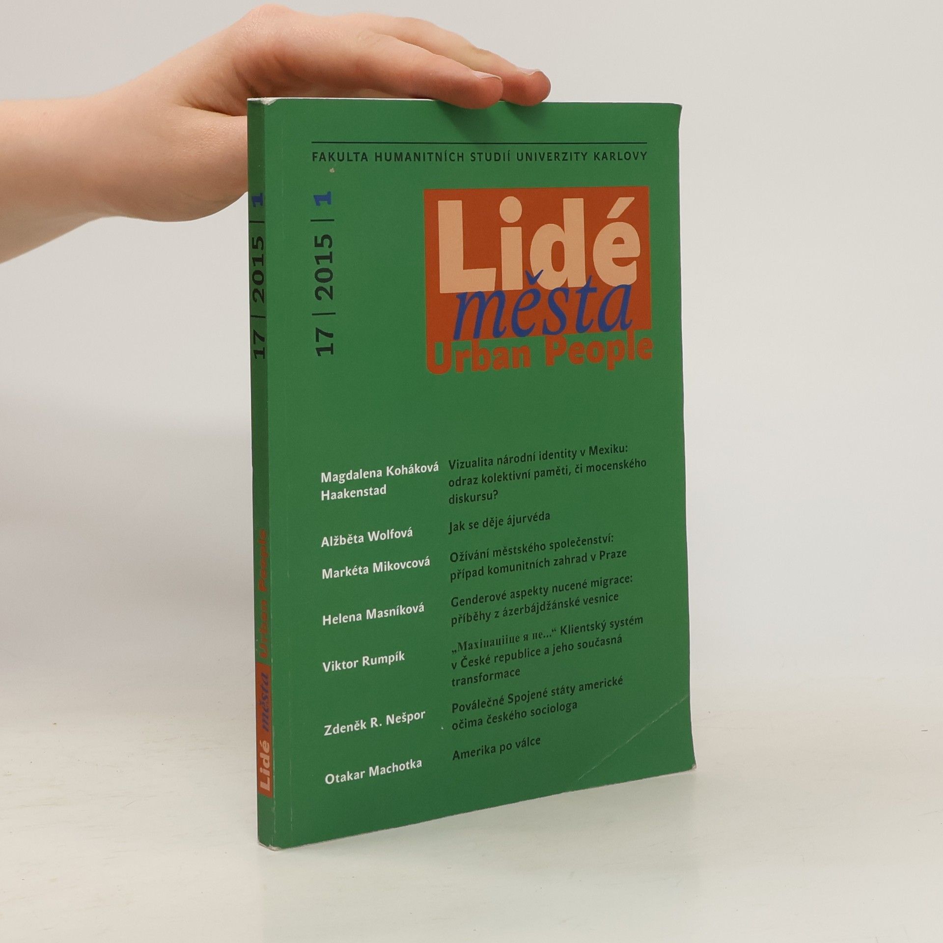 Various authors Lidé města / Urban People 17/2015/1