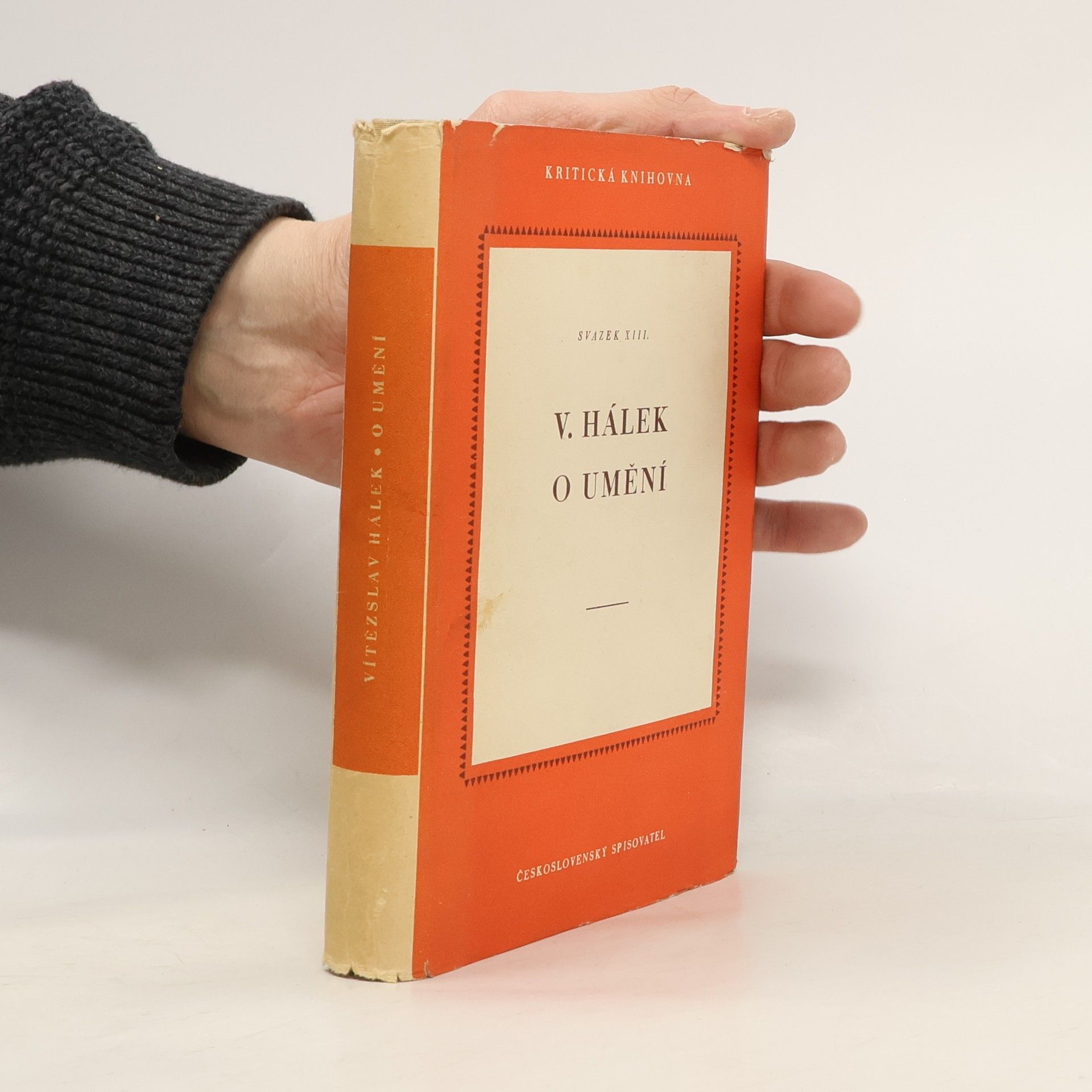 Vítězslav Hálek O umění