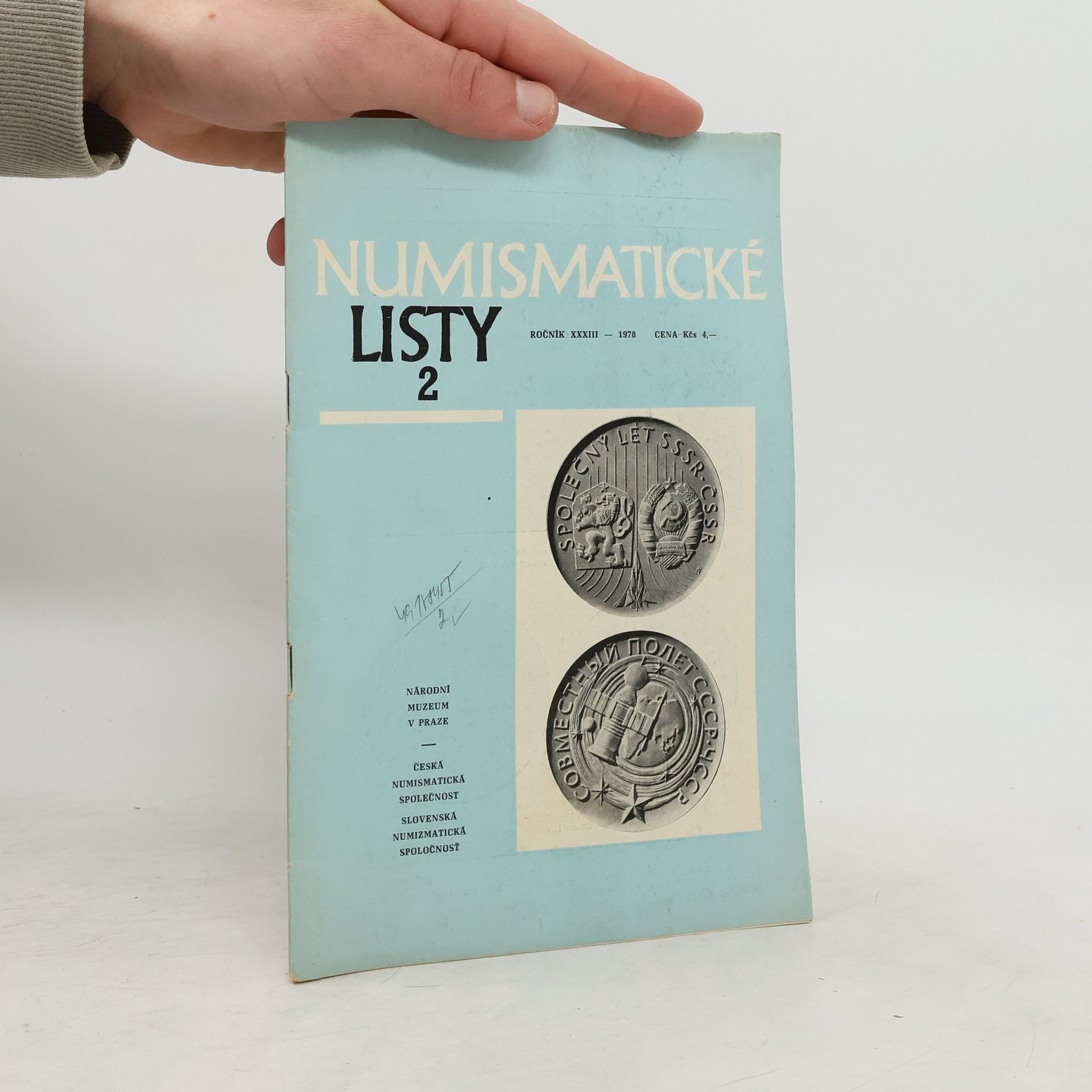 Kolektiv autorů Numismatické listy 2. Ročník XXXIII