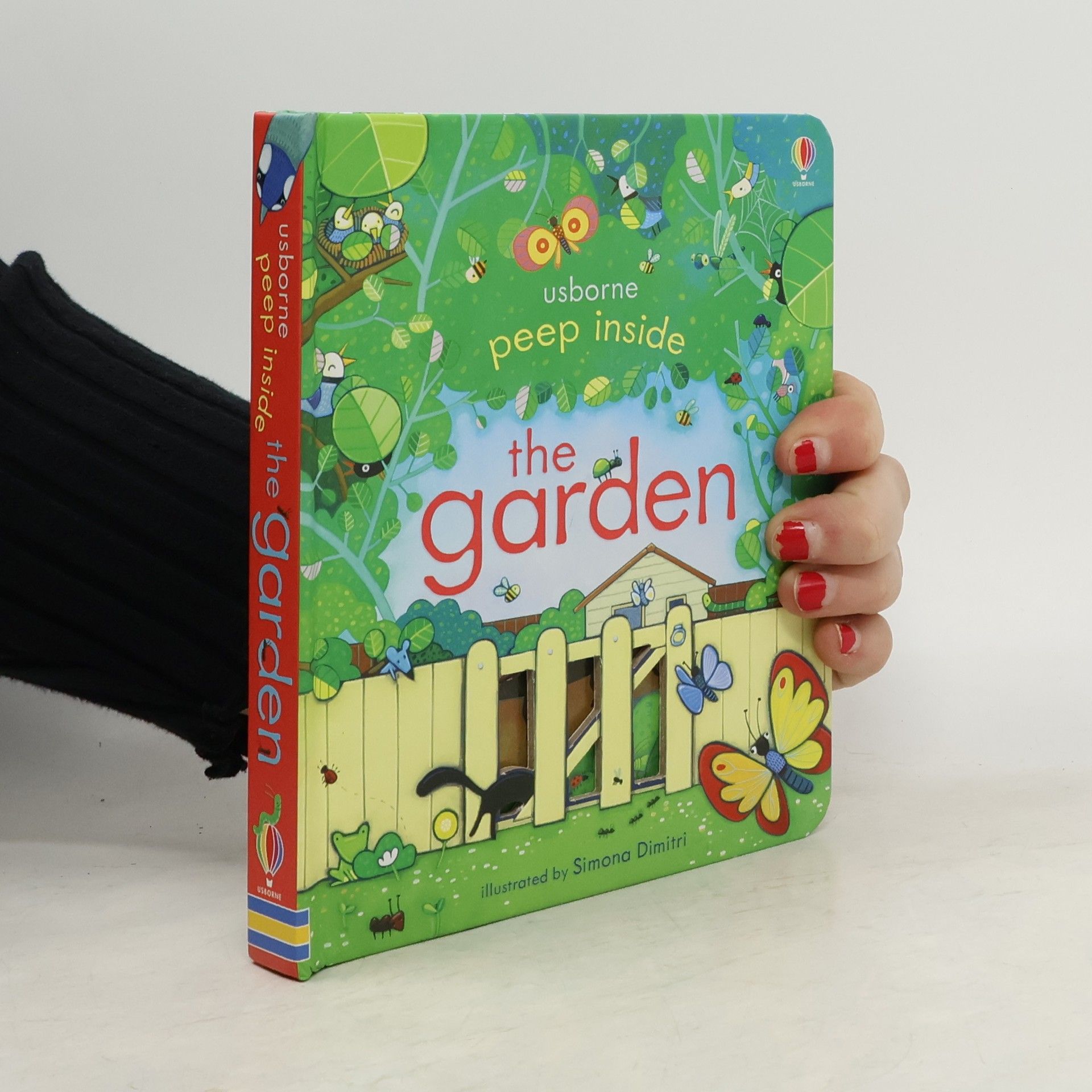 Simona Dimitri Usborne Peep Inside the Garden