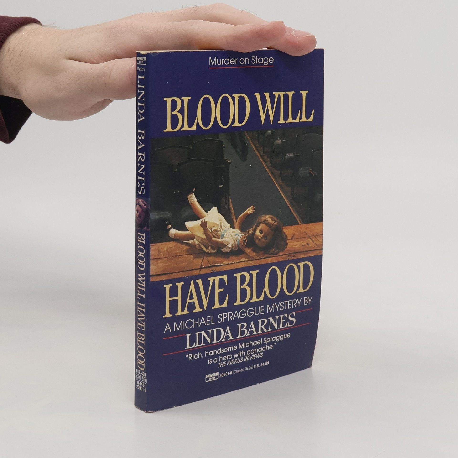 Linda Barnes Blood Will Have Blood