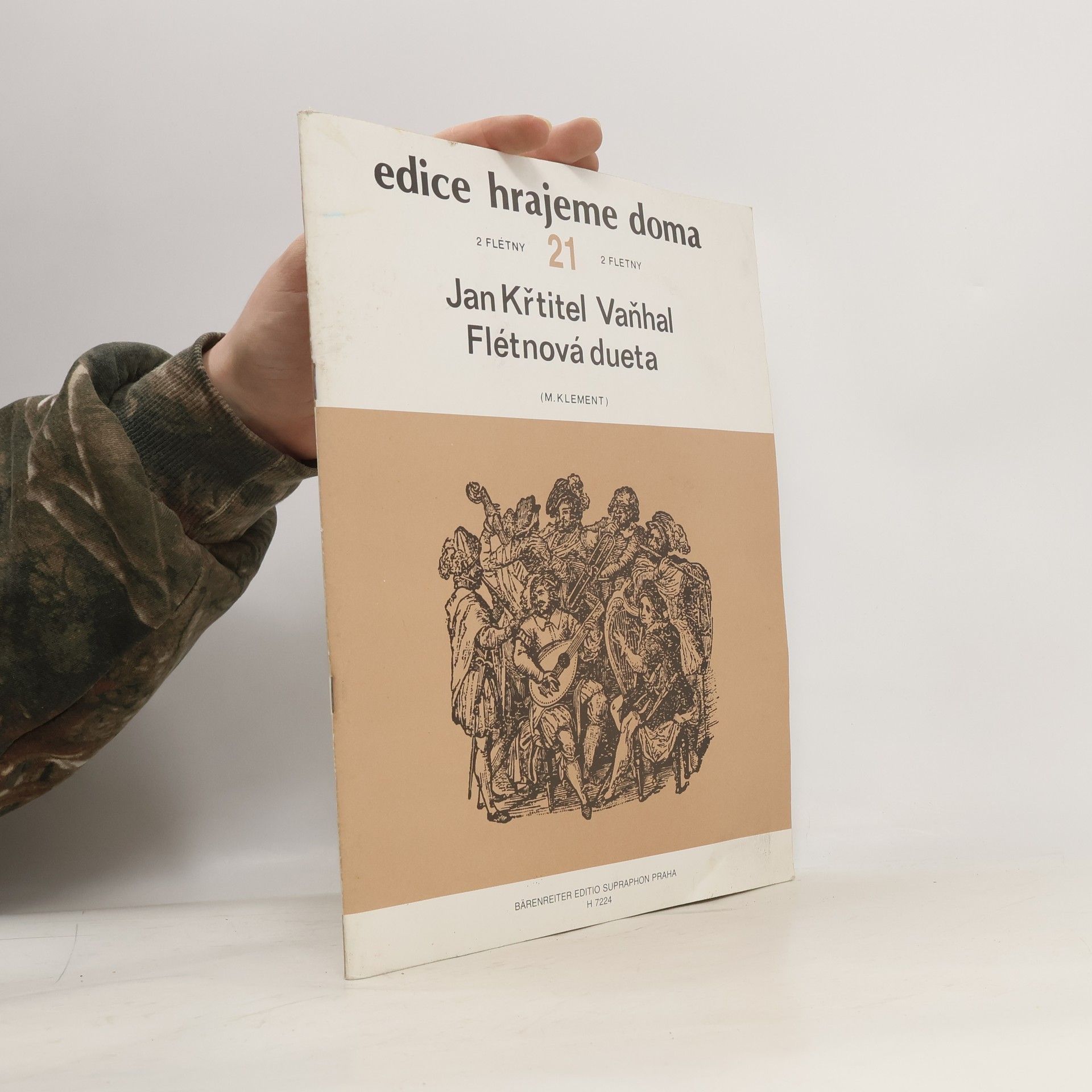 Jan Křtitel Vaňhal Flétnová dueta