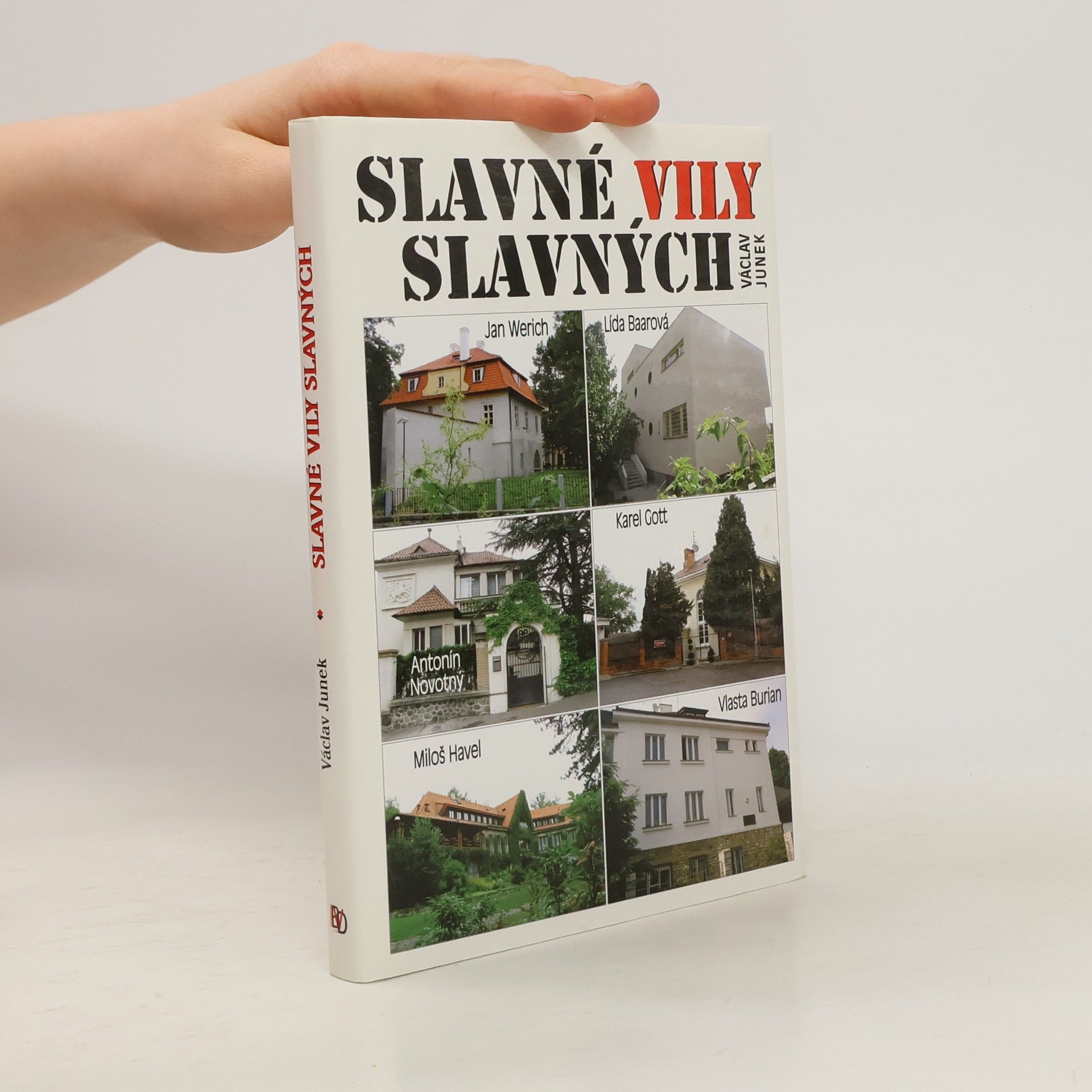 Václav Junek Slavné vily slavných